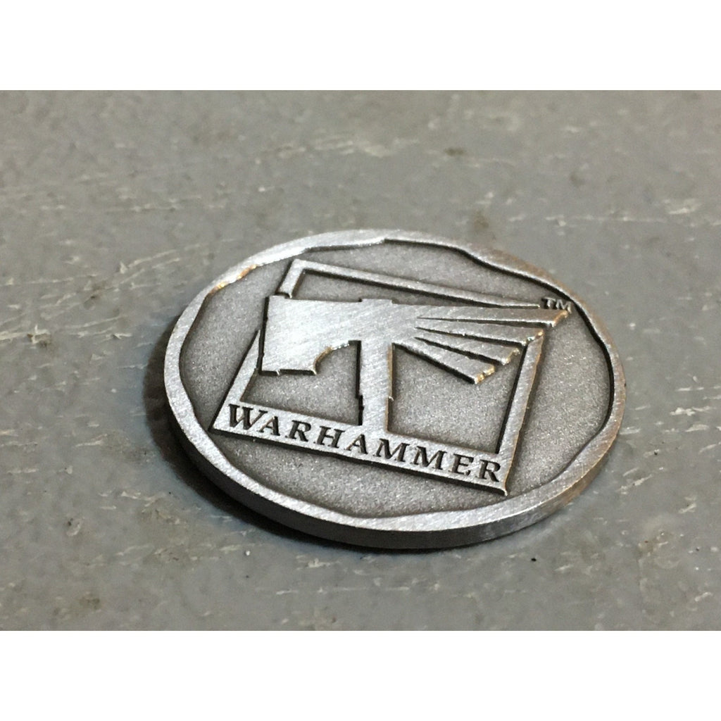 A32112 WARHAMMER 40K COMMEMORATIVE COIN COLLECTABLE IMPERIAL AQUILA GW ...
