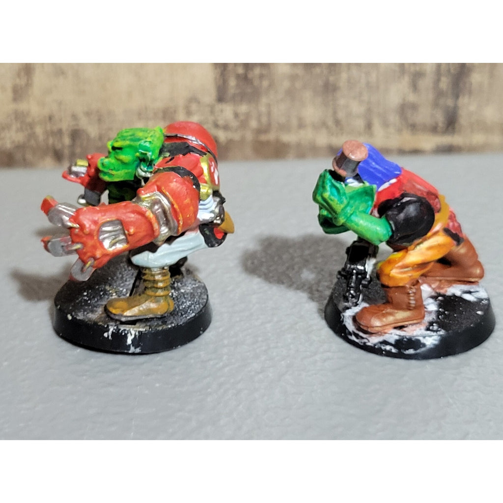 A19448 WARHAMMER 40K OOP CITADEL SPACE ORKS BOYZ 2 PK PLASTIC