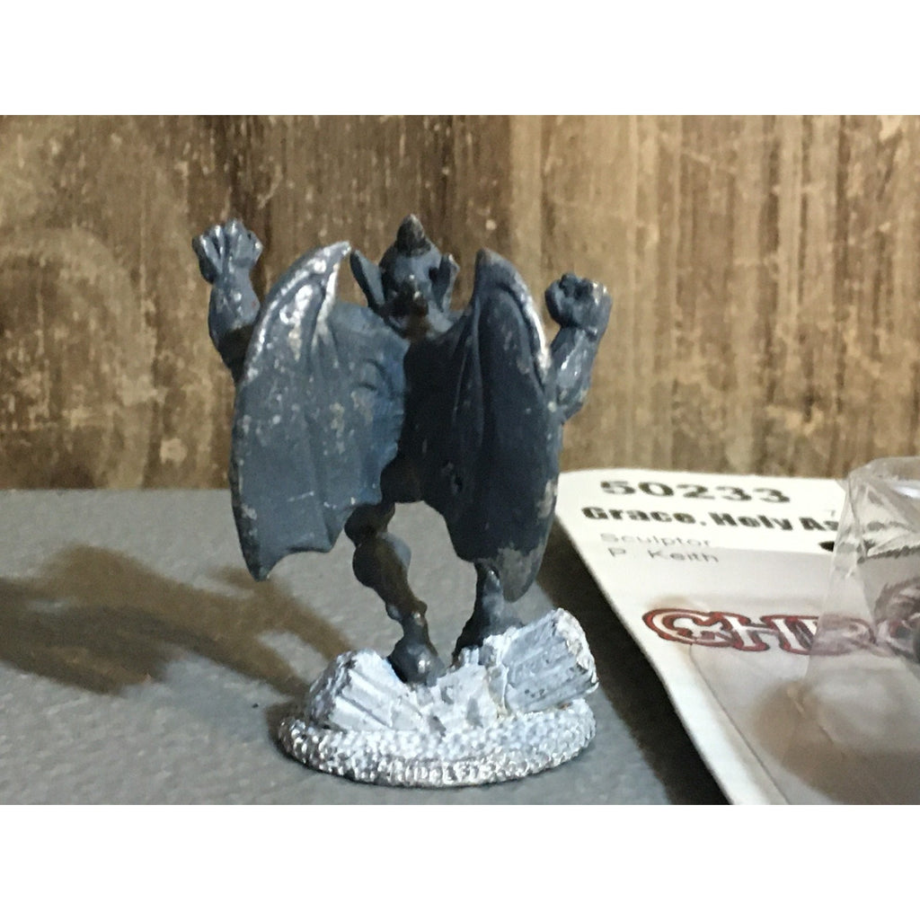 A29776 REAPER MINIATURES METAL DARK HEAVEN GARGOYLE CHRONOSCOPE GRACE HOLY ASN