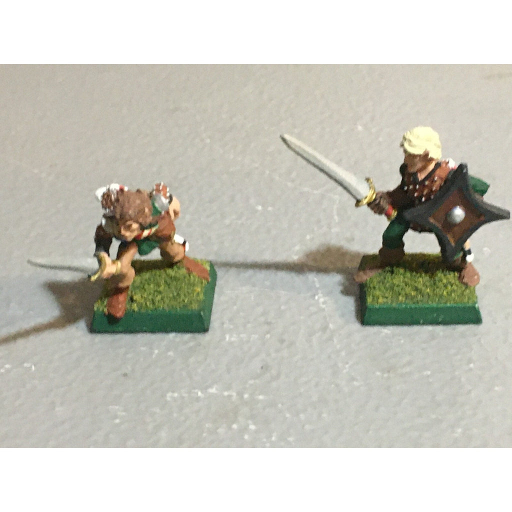 A18761 WARHAMMER FANTASY MARAUDER METAL WOOD ELVES WARRIORS 2 PK GW
