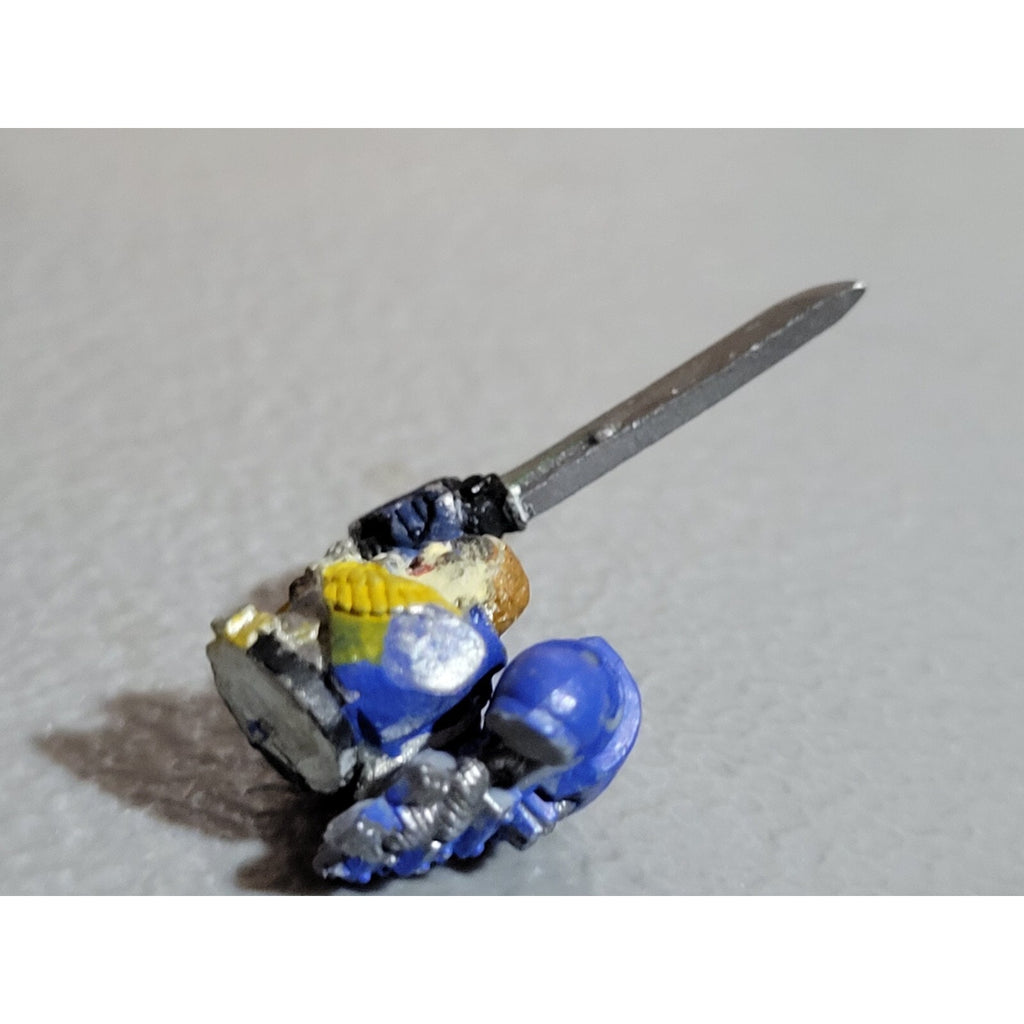 A19052 WARHAMMER 40K SPACE MARINES METAL BIKE CAPTAIN TORSO POWER SWORD