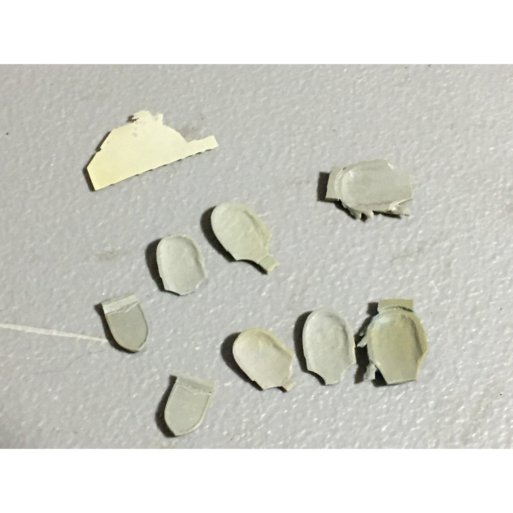 A22425 WARHAMMER 40K FORGEWORLD SPACE WOLVES PLATES ACCESSORY BITS LOT