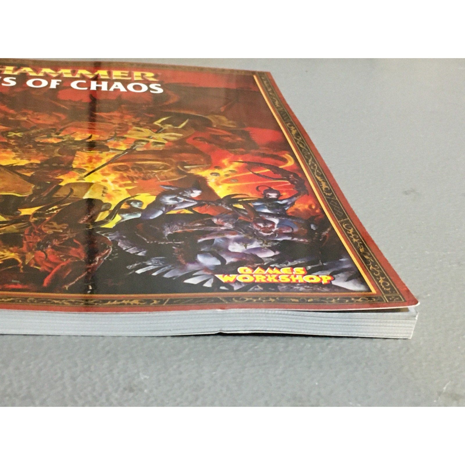 BOOK WARHAMMER FANTASY DAEMONS OF CHAOS ARMY BOOK GW GAMES WORKSHOP