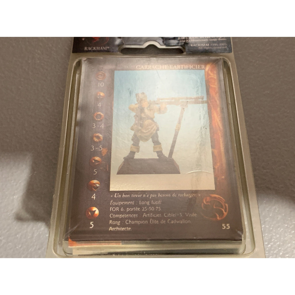 A10387 RACKHAM CONFRONTATION METAL OOP CARRACHE THE BOMBLAYER