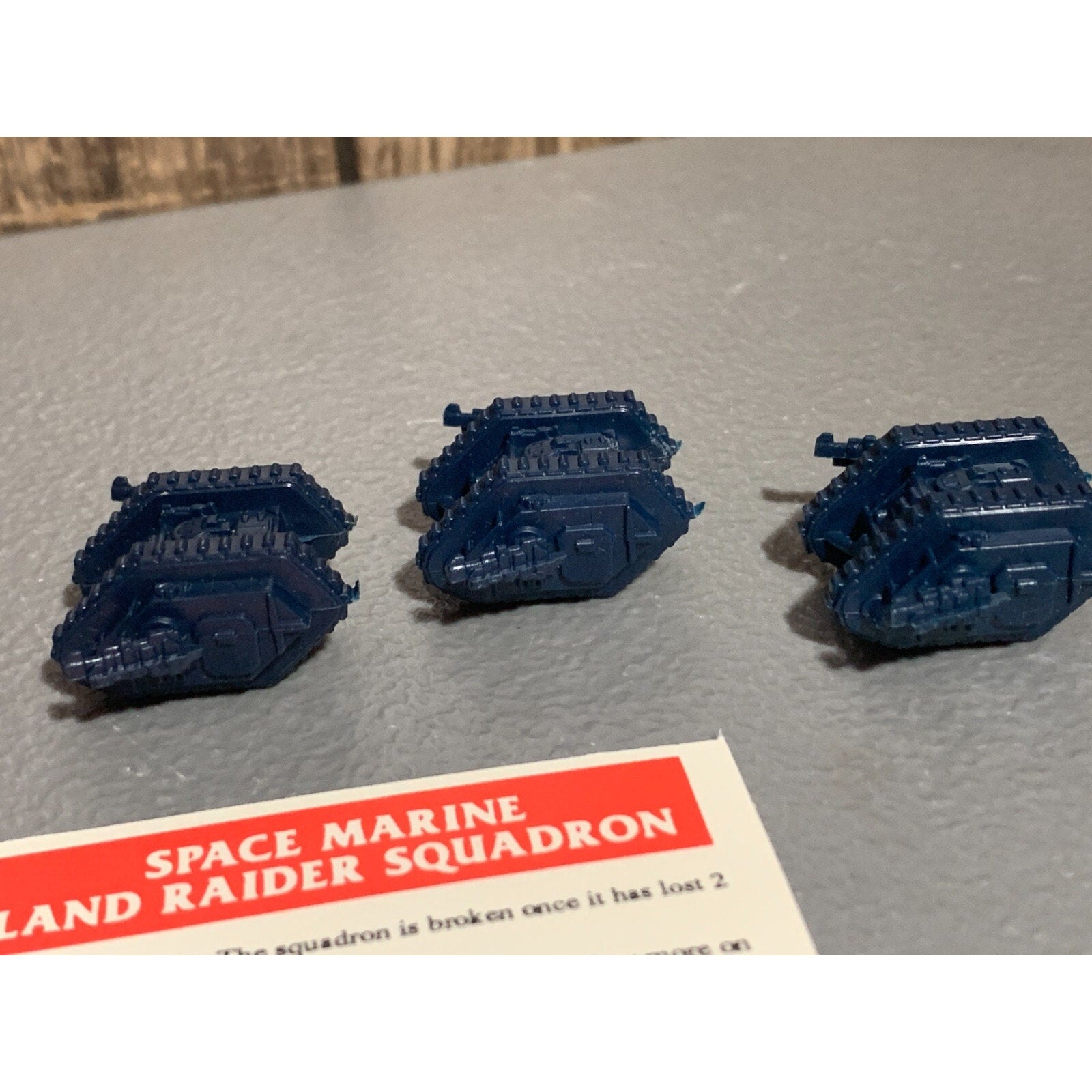 A12451 EPIC WARHAMMER 40K SPACE MARINES LAND RAIDER SQUAD GAMES WORKSHOP GW