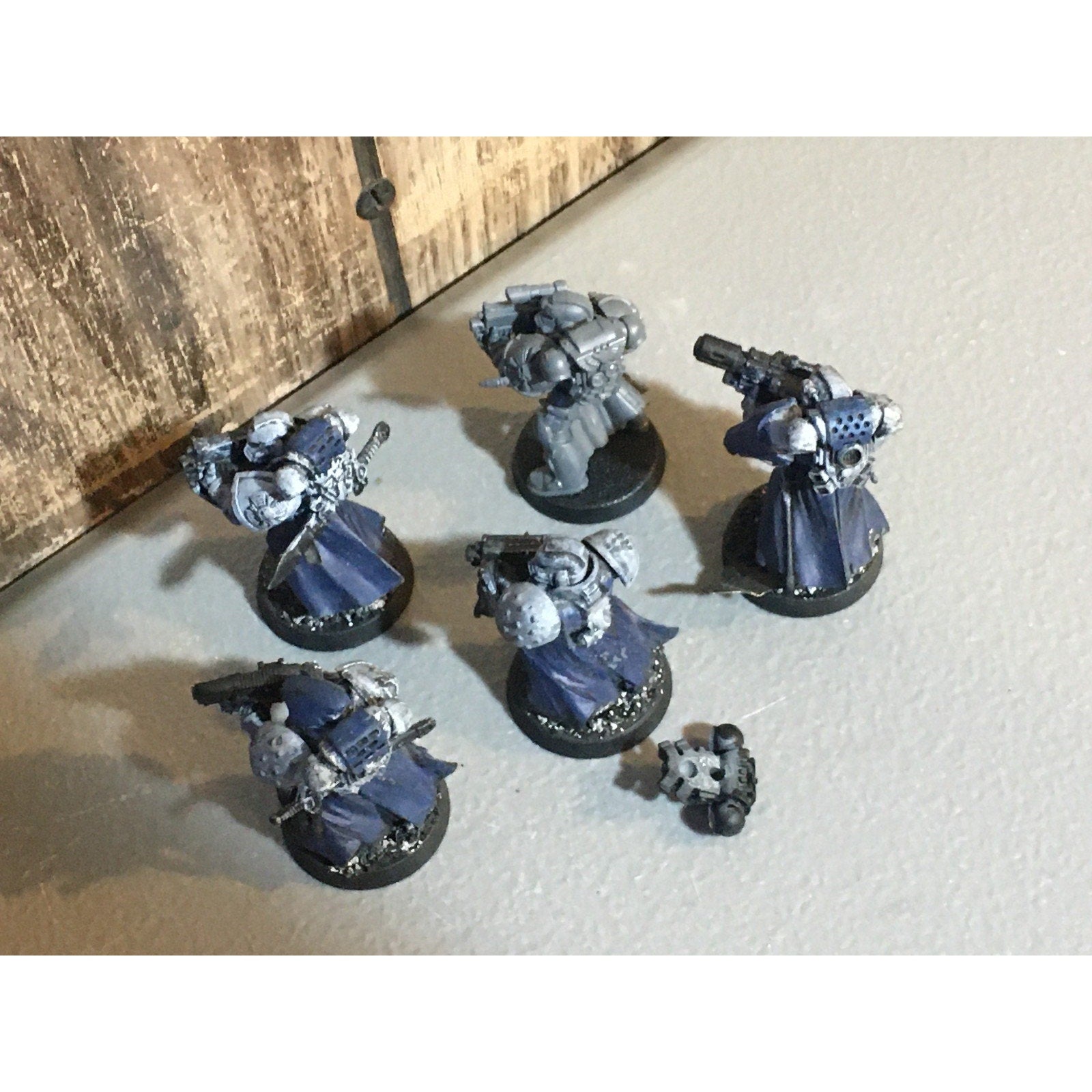 A29043 WARHAMMER 40K SPACE MARINES DARK ANGELS VETERANS 5 PK GW GAMES WORKSHOP