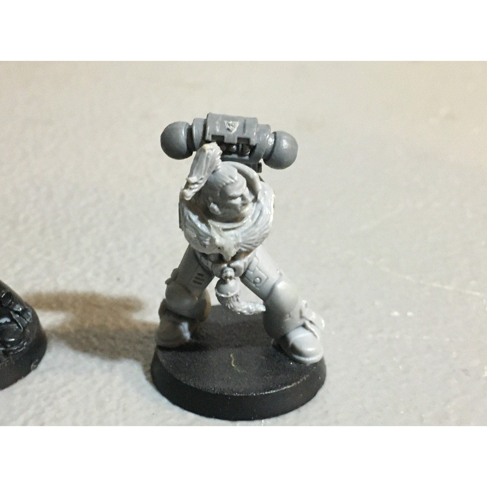 A27780 WARHAMMER 40K SPACE MARINES WOLVES BITS LOT TORSOS THUNDERWOLF GW
