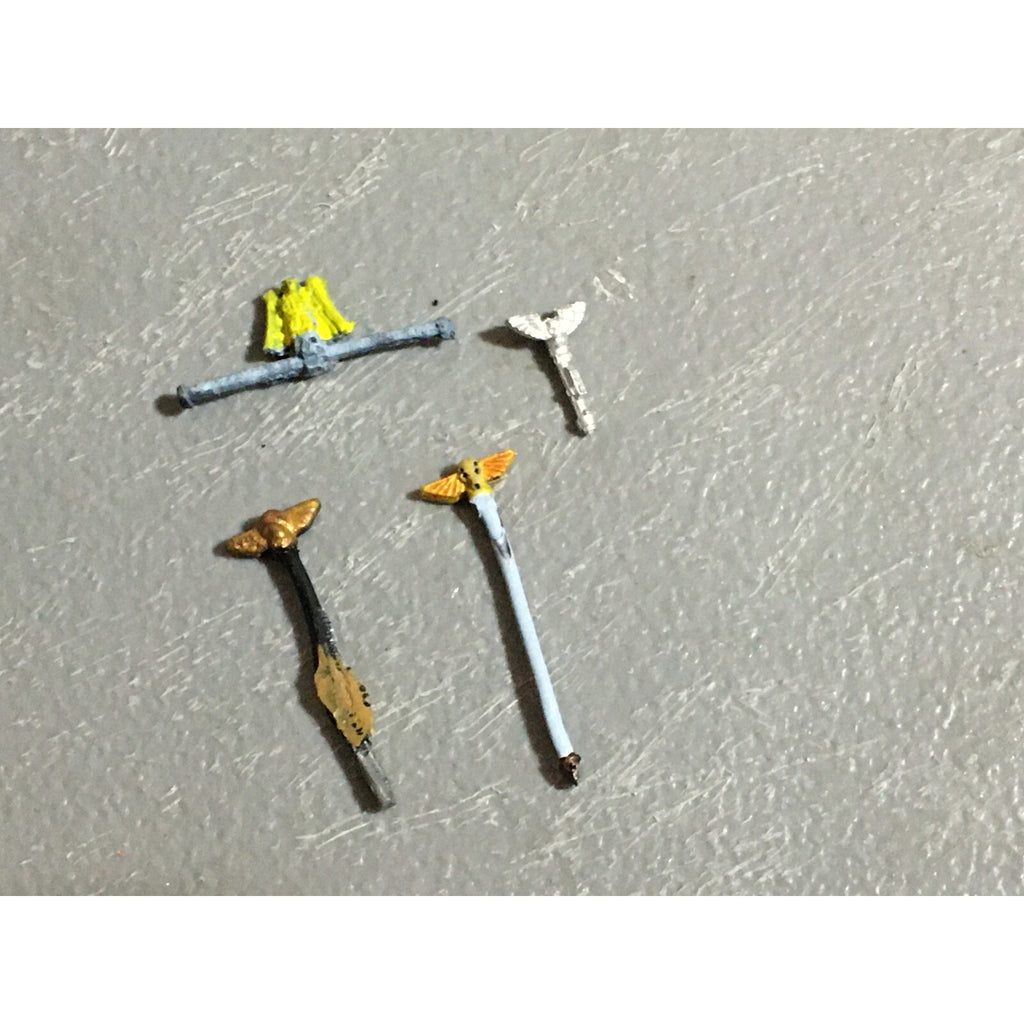 A22381 WARHAMMER 40K SPACE MARINES METAL BITS LOT BANNER POLES GAMES WORKSHOP GW
