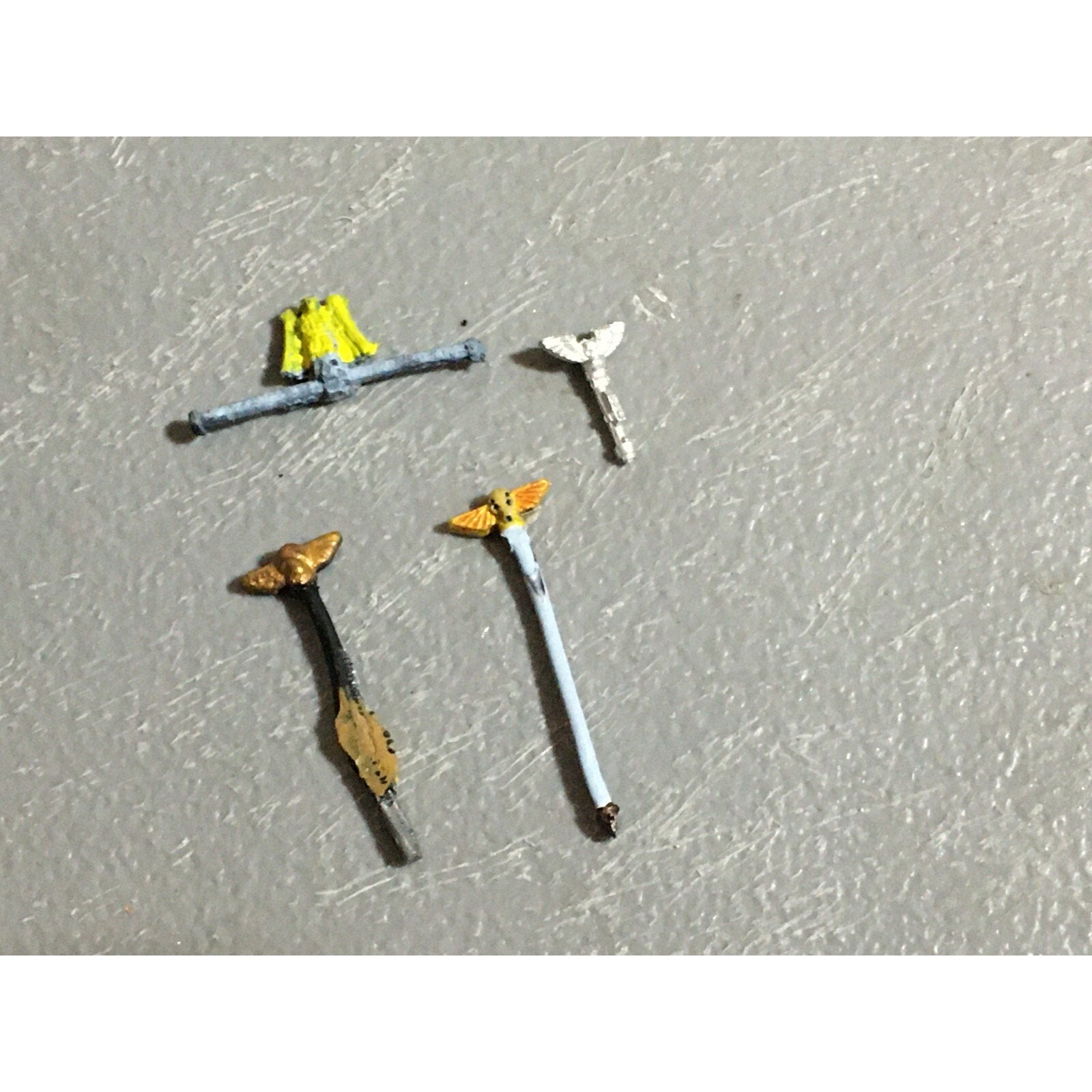 A22381 WARHAMMER 40K SPACE MARINES METAL BITS LOT BANNER POLES GAMES WORKSHOP GW