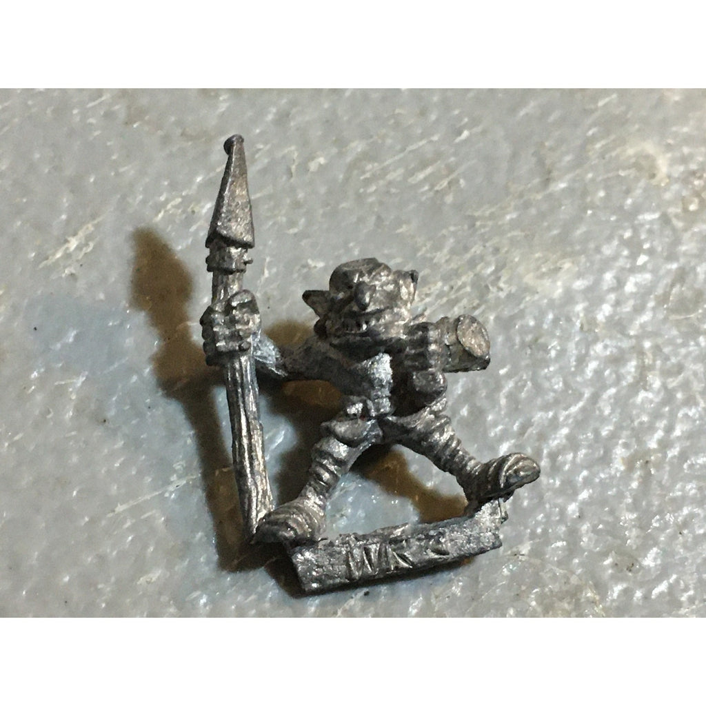 A32443 WARHAMMER MARAUDER CITADEL OOP METAL ORCS GOBLINS SPEAR WOLF RIDER GW