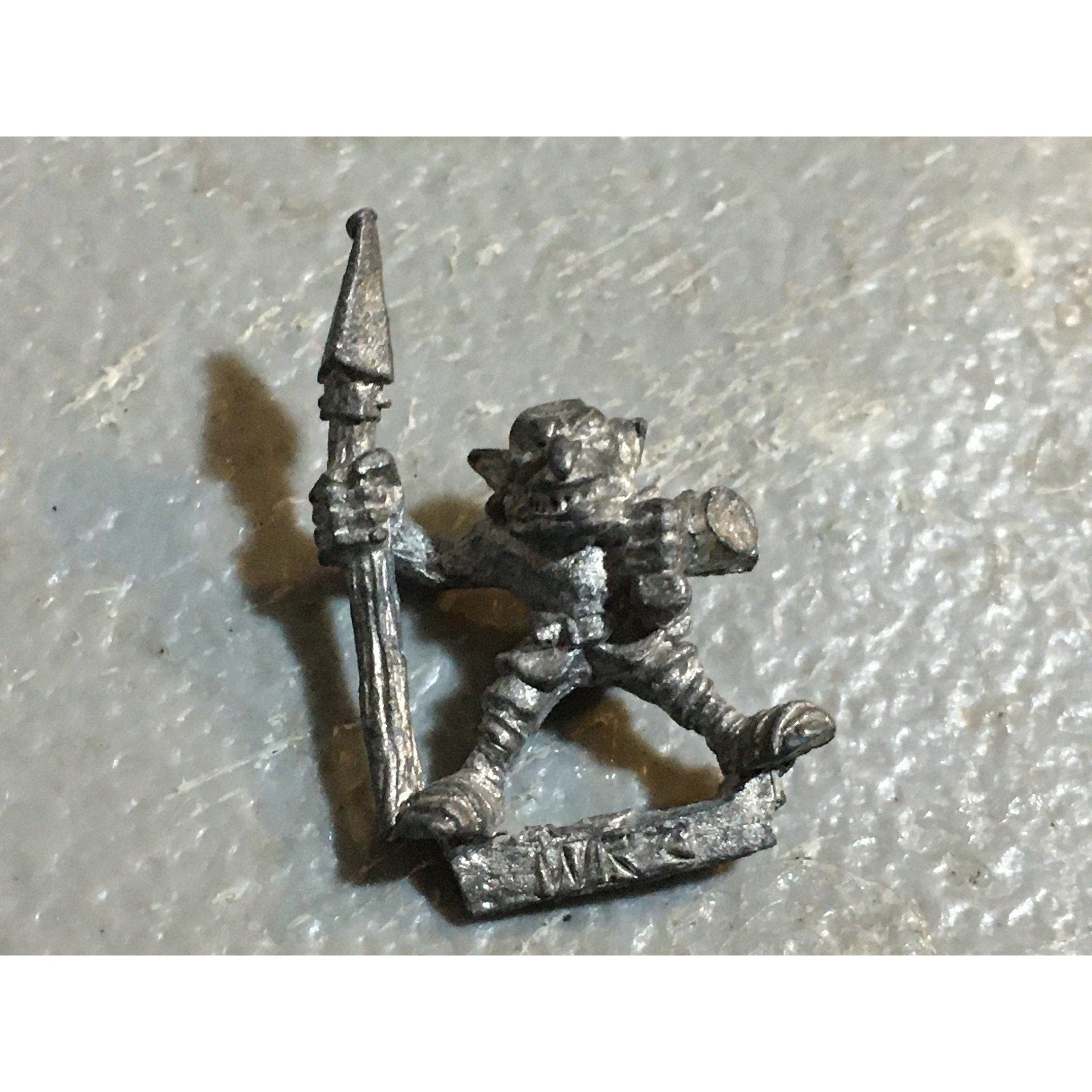 A32443 WARHAMMER MARAUDER CITADEL OOP METAL ORCS GOBLINS SPEAR WOLF RIDER GW