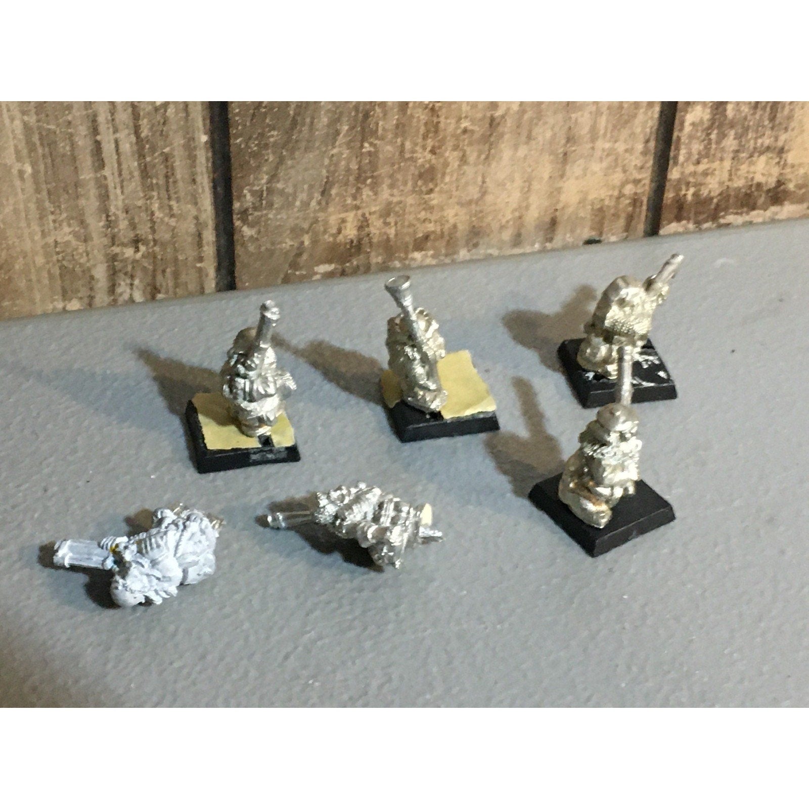 A30723 WARHAMMER AOS FANTASY MARAUDER DWARFS METAL THUNDERER 6 PK GW