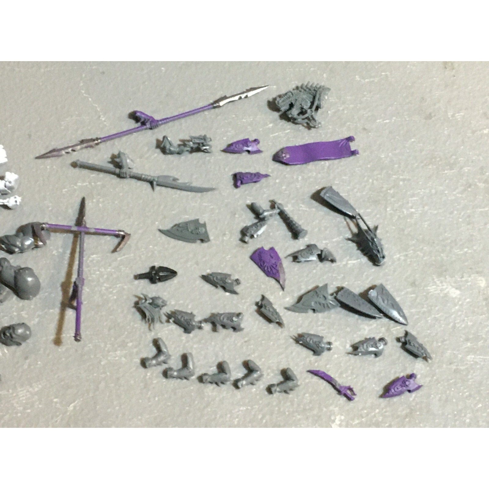 A18545 WARHAMMER FANTASY AOS MIXED BITS LOT OGRE ORC DARK ELVES DWARFS GW