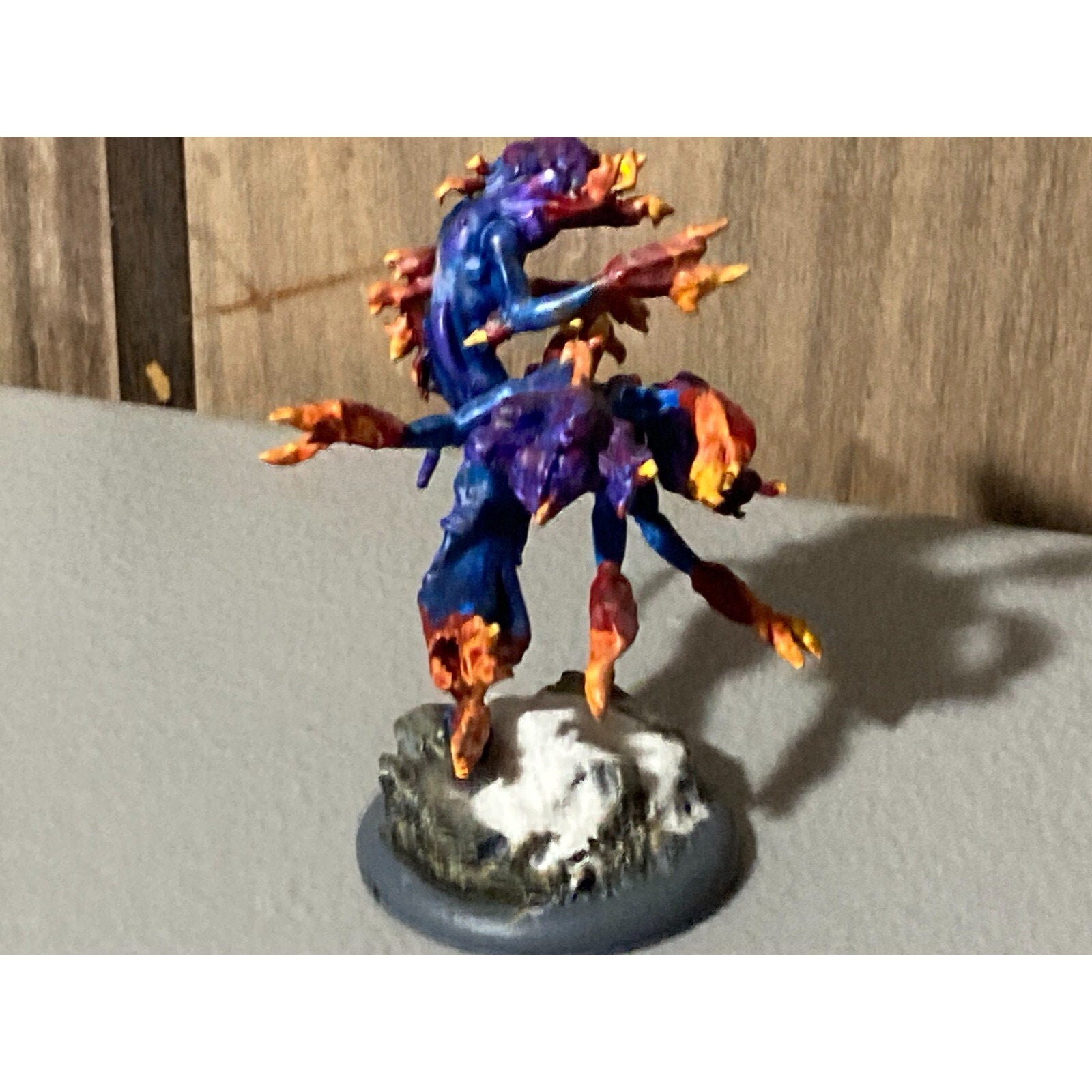 A19596 WARHAMMER 40K AOS CUST EXALTED FLAMERS READ TZEENTCH CHAOS DAEMONS PAINT