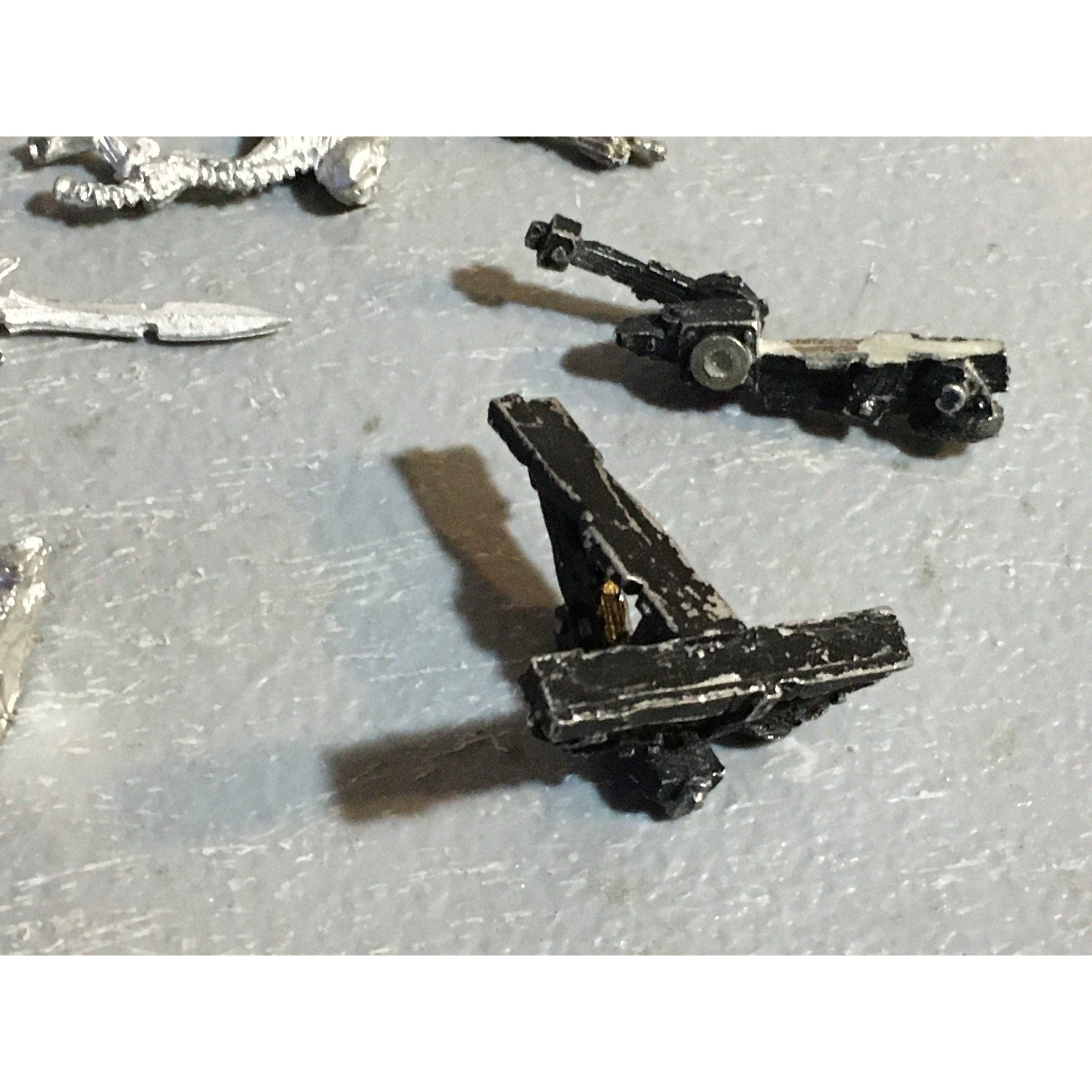 A32491 WARHAMMER FANTASY METAL MIXED BITS LOT HIGH ELVES UNDEAD BALLISTA GW