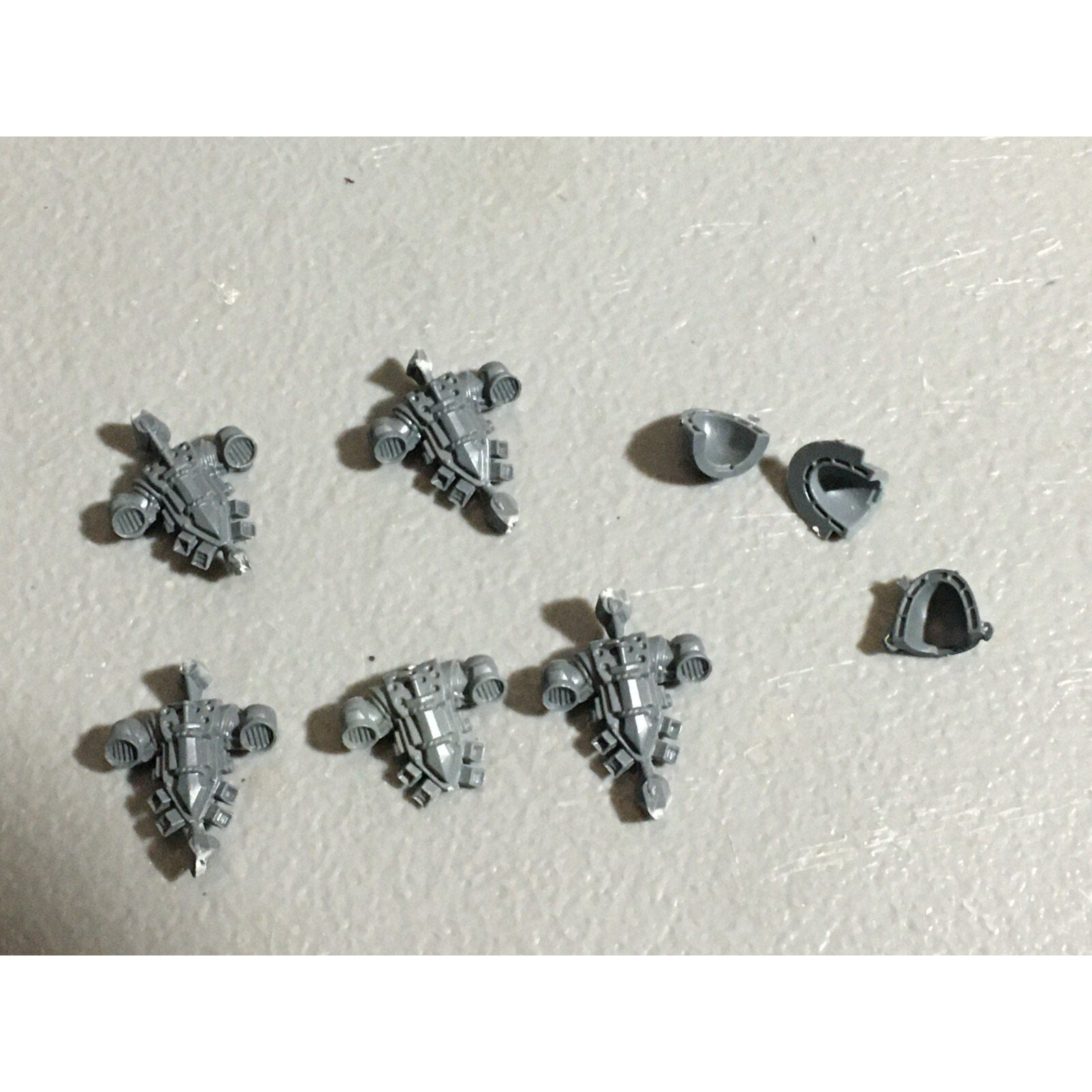 A22604 WARHAMMER SPACE MARINES DARK ANGELS BITS LOT BACKPACKS GAMES WORKSHOP GW