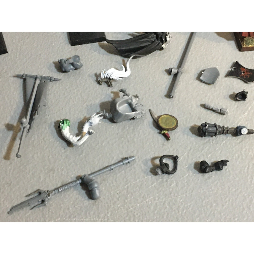 A29763 WARHAMMER FANTASY MIXED INCOMPLETE & BITS LOT CHAOS OGRE ELF GW