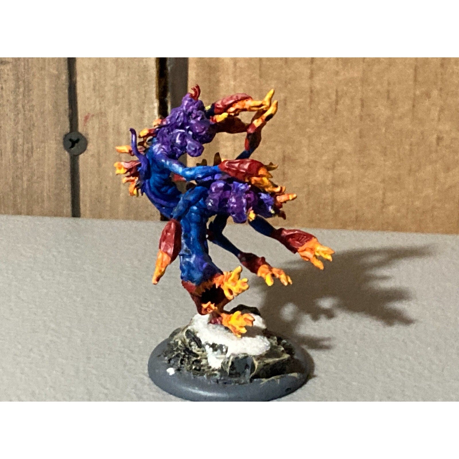 A19595 WARHAMMER 40K AOS CUST EXALTED FLAMERS READ TZEENTCH CHAOS DAEMONS PAINT