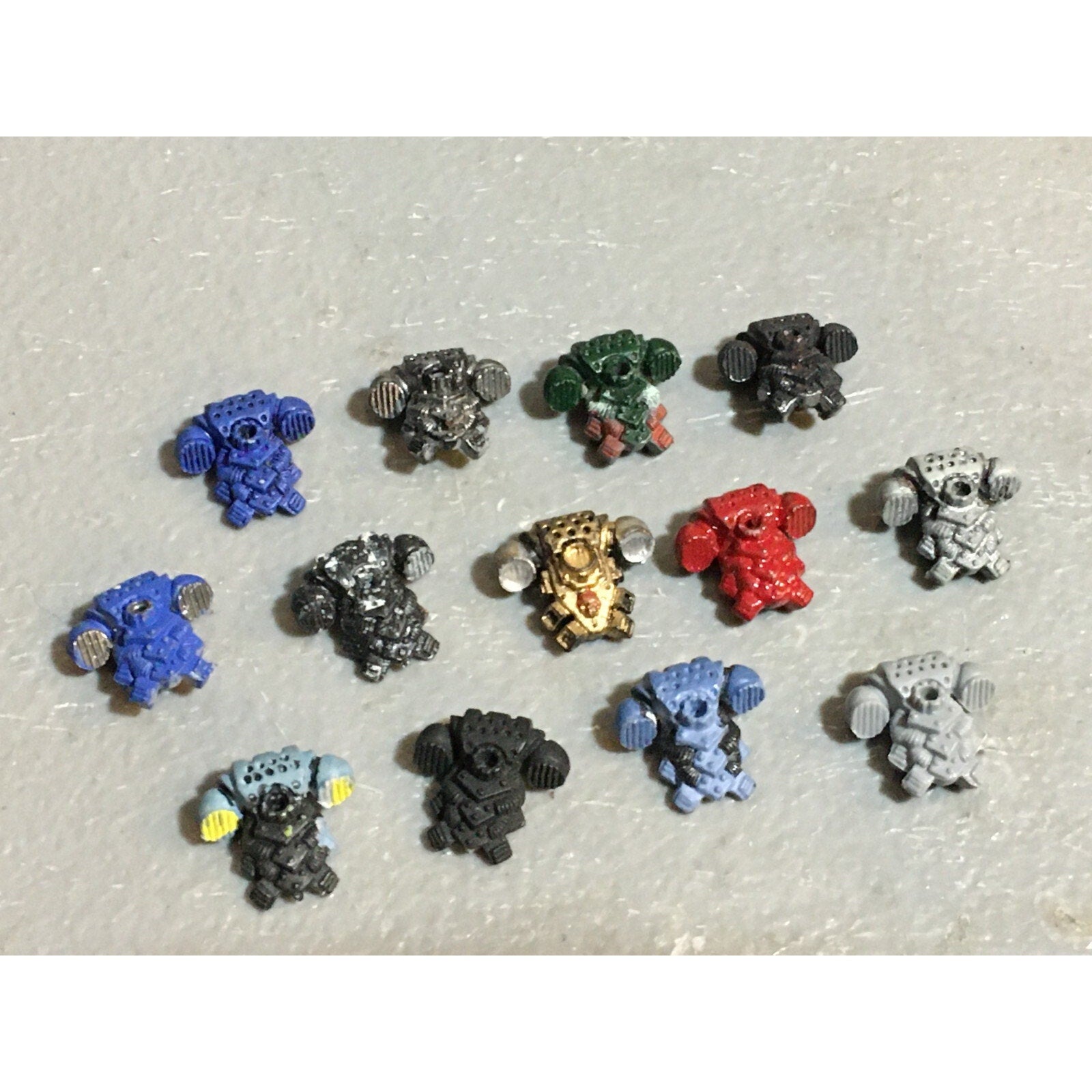 A23260 WARHAMMER 40K SPACE MARINES ROGUE TRADER BITS LOT BACKPACKS SOME CLOGD GW