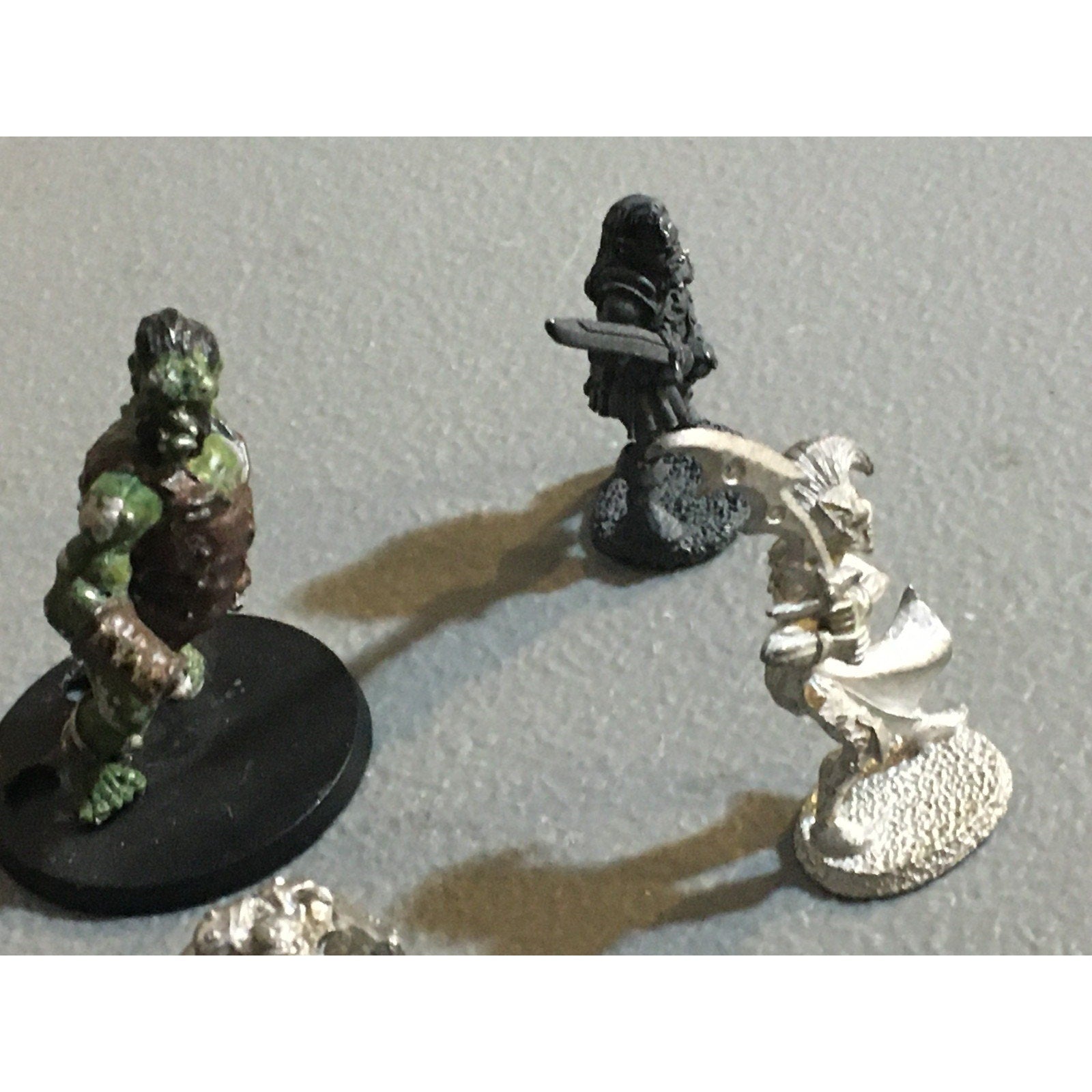A34034 UNKNOWN METAL MINIATURES FANTASY MIXED LOT ORC ELF WARRIOR TABLETOP RPG