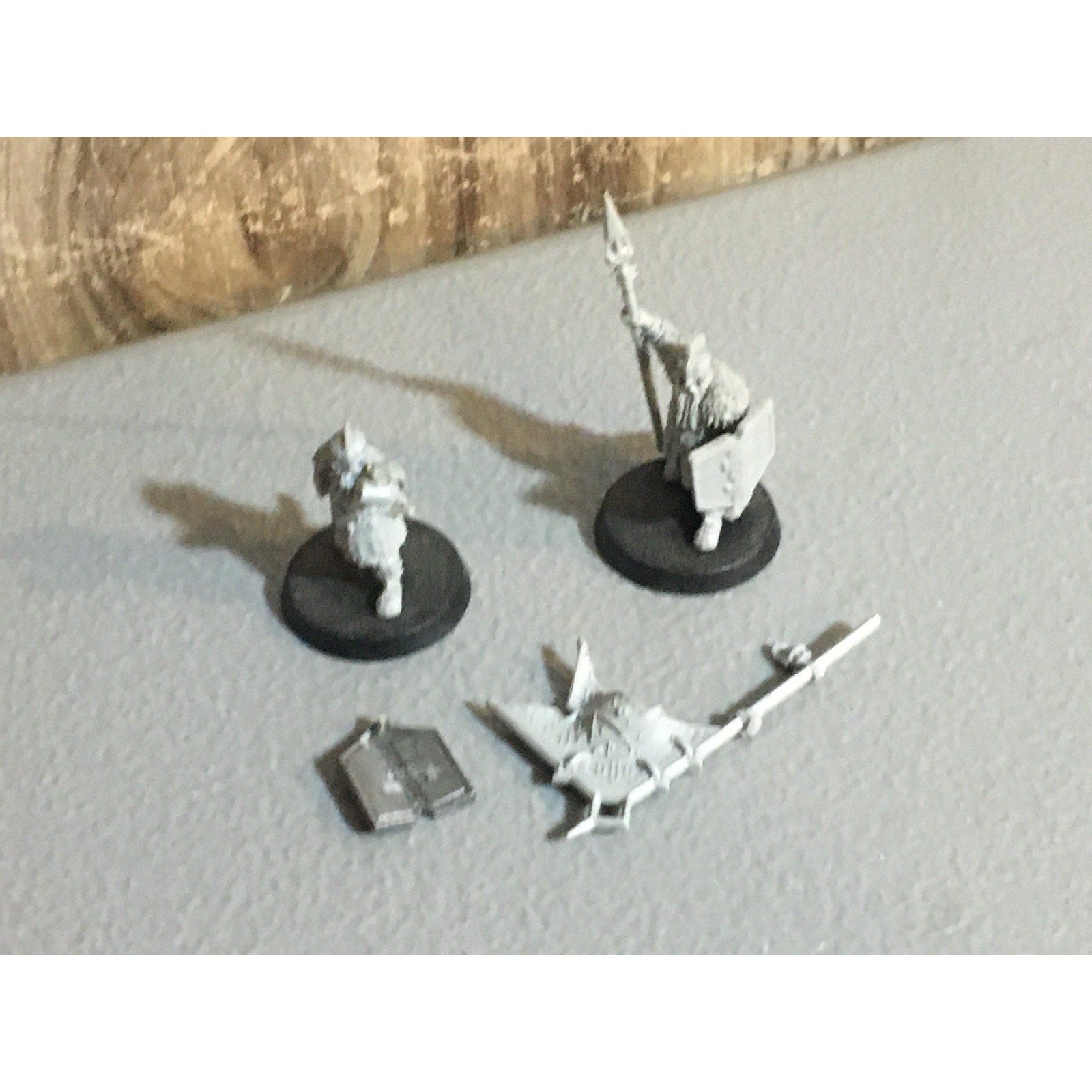 A30374 LOTR LORD THE RINGS GW GAMES WORKSHOP FINECAST IRON HILLS DWARF COMMAND