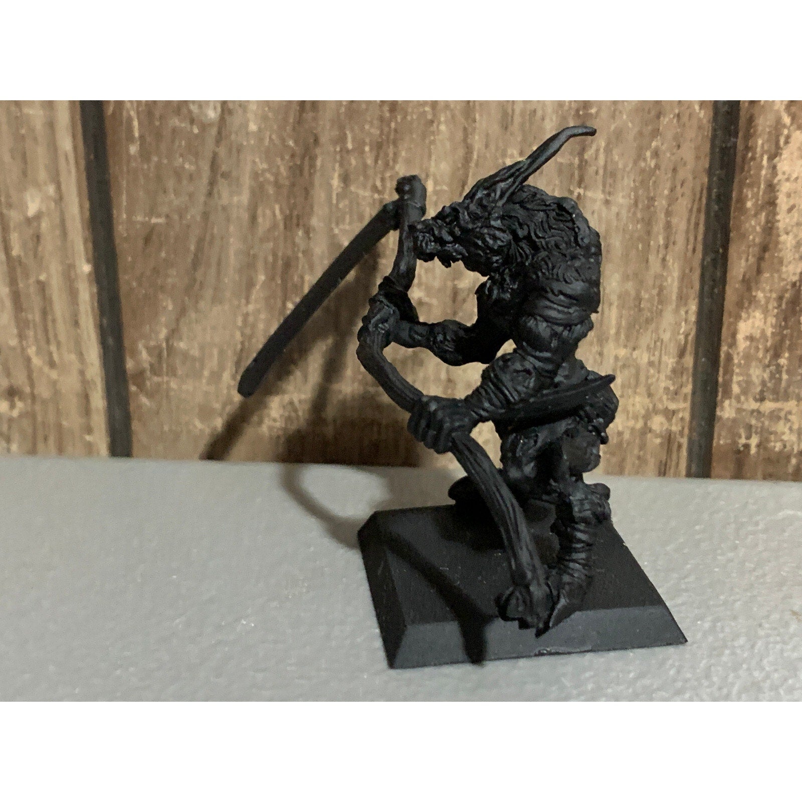 A16413 RACKHAM CONFRONTATION METAL OOP WOLFEN ZOMBIE W CARD