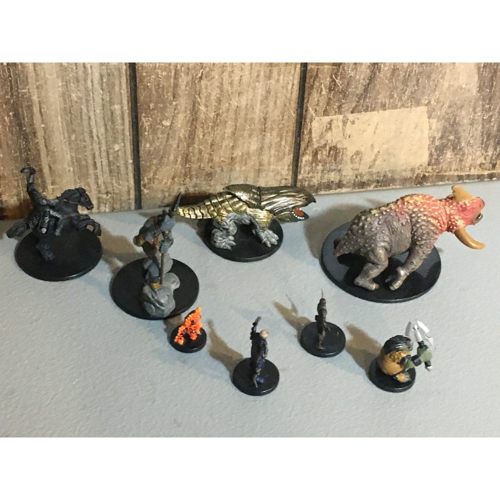 A34026 WIZARDS WIZKIDS PAIZO D&D MINIATURES PLASTIC BULETTE DULLAHAN STONE GIANT