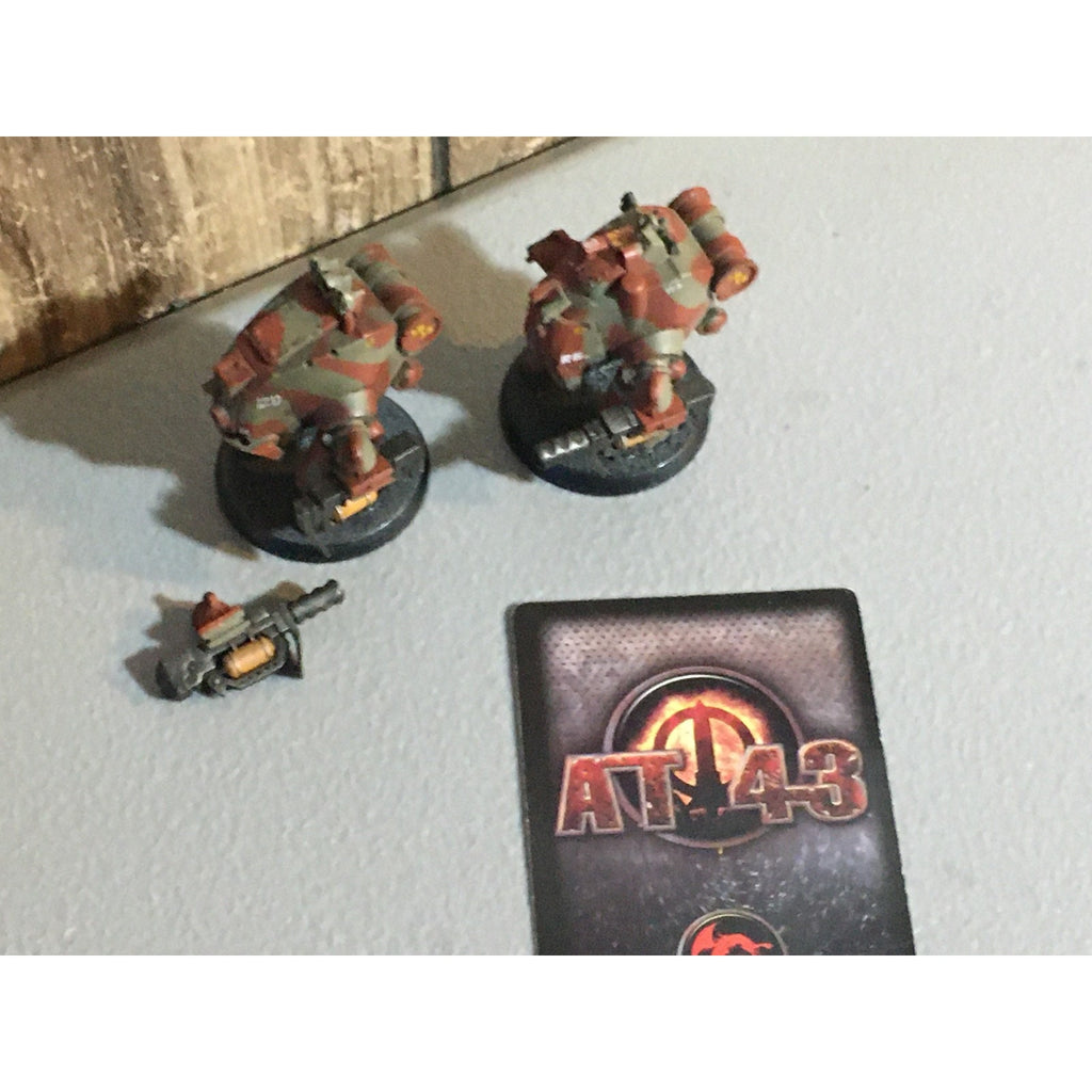 A32044 RACKHAM AT-43 RED BLOK MINI SPETSNATZ KOLOSSUS UNIT INCOMPLETE W CARD