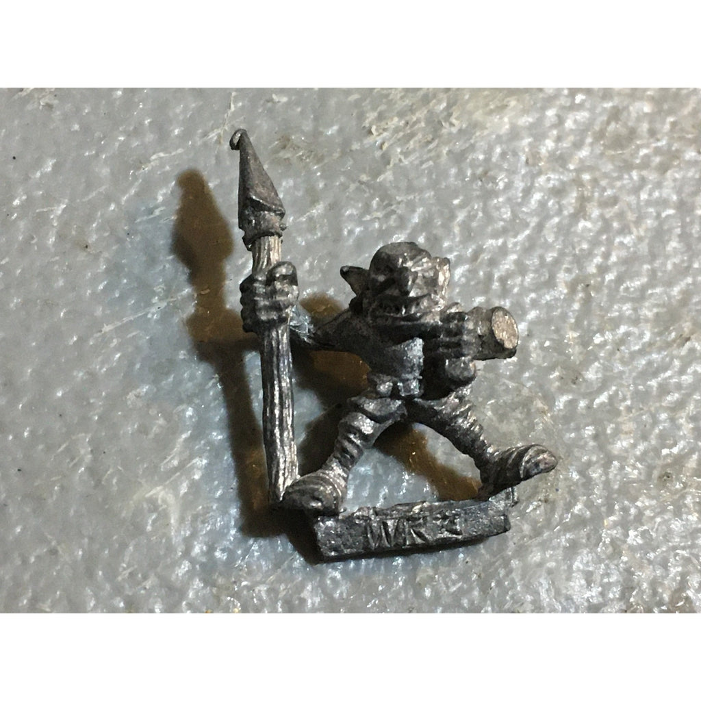 A32442 WARHAMMER MARAUDER CITADEL OOP METAL ORCS GOBLINS SPEAR WOLF RIDER GW