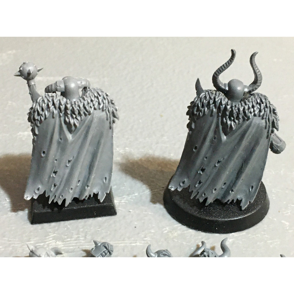 A23217 WARHAMMER FANTASY CHAOS MORTALS BITS LOT MARAUDERS WARRIORS GW