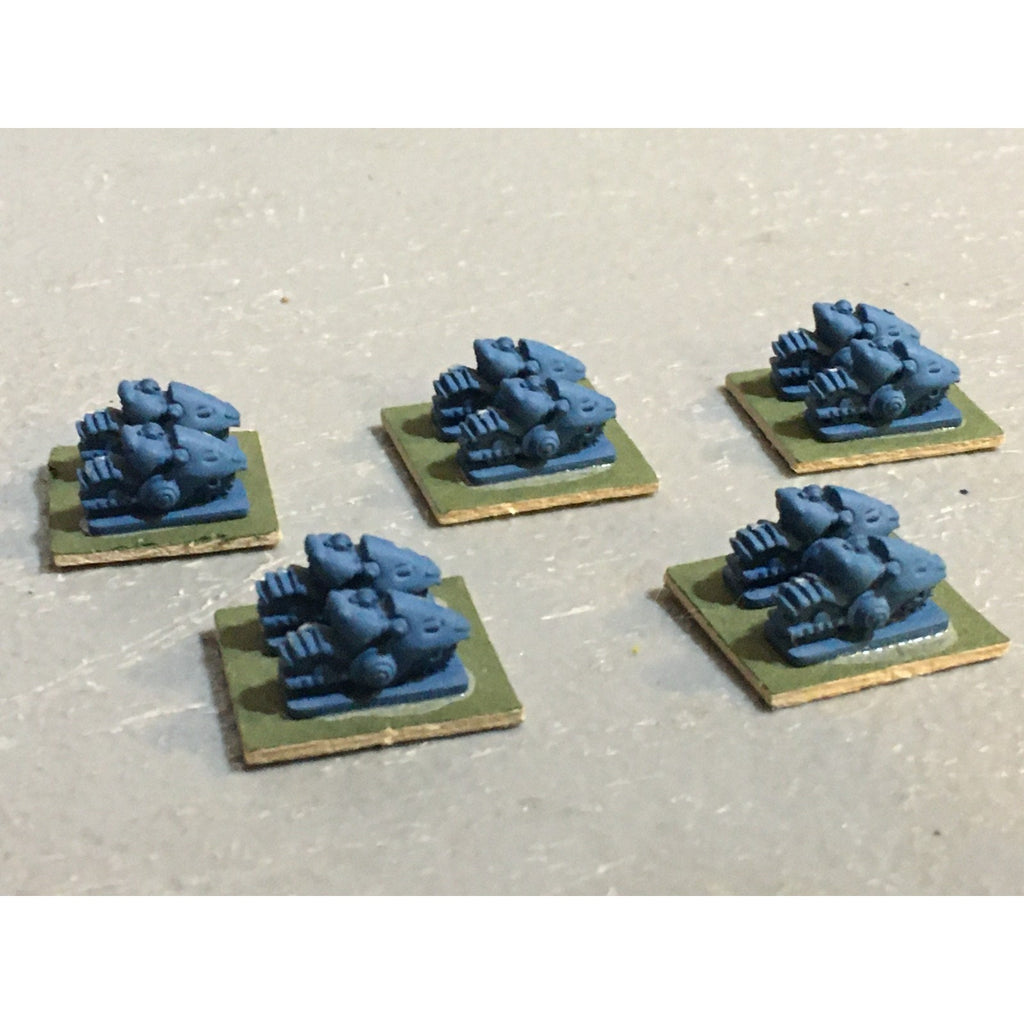 A25120 WARHAMMER 40K EPIC SPACE MARINES BIKES 5 CUSTOM STANDS GW