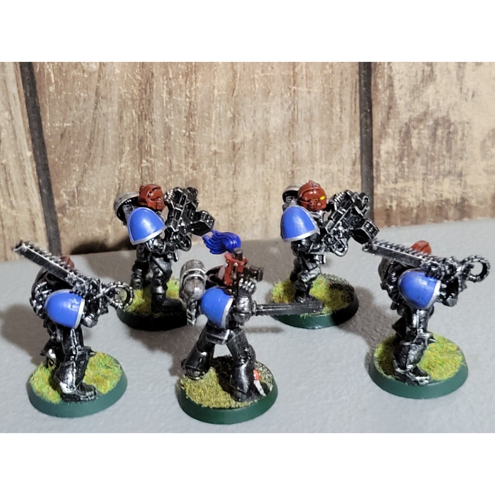 A18031 WARHAMMER 40K SPACE MARINES 5 PK HEAVY SERGEANT MISS BACKPACKS