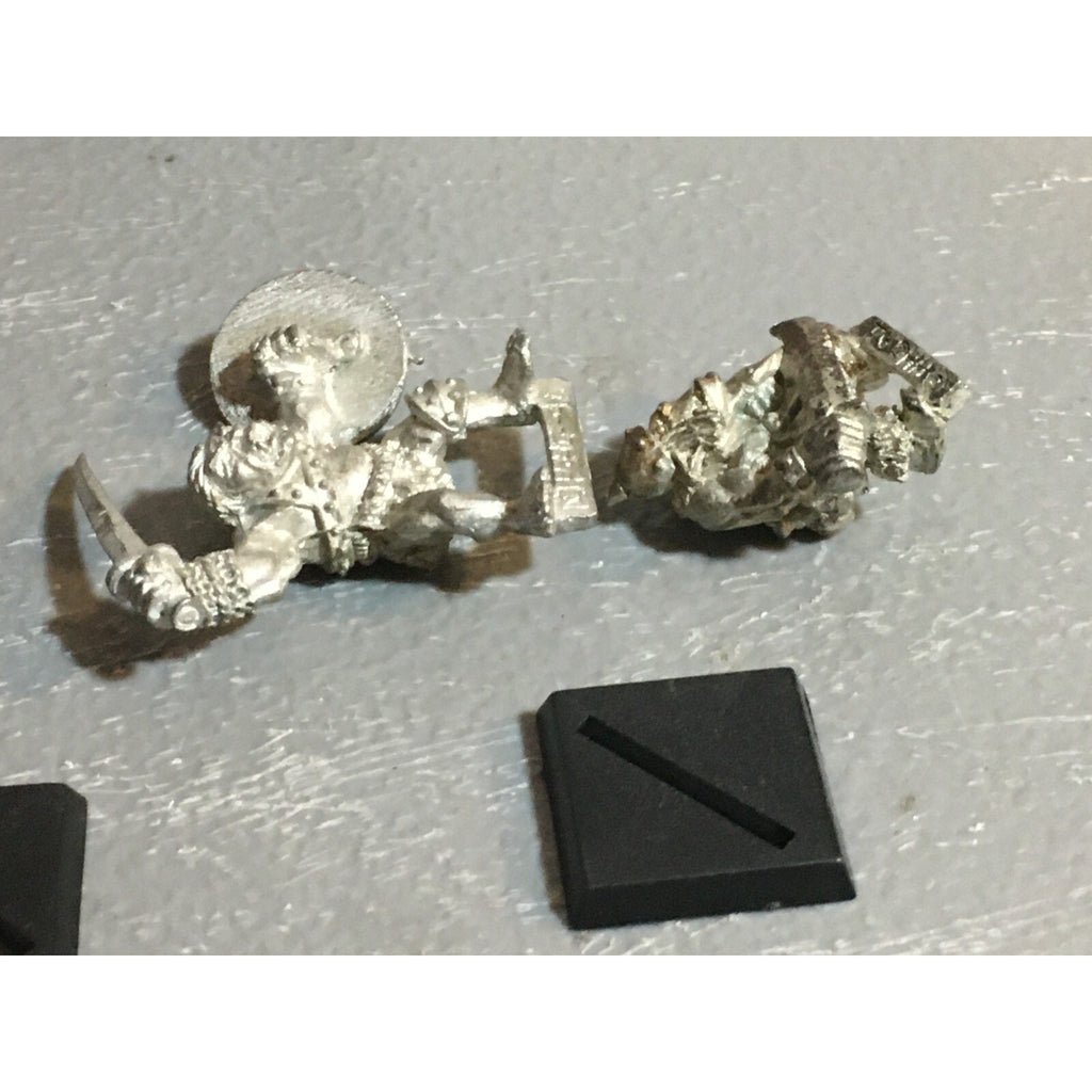 A6359 HHG HEARTBREAKER HOBBIES ORC WARRIORS & TUNDRA BEAST MISS LEG METAL OOP