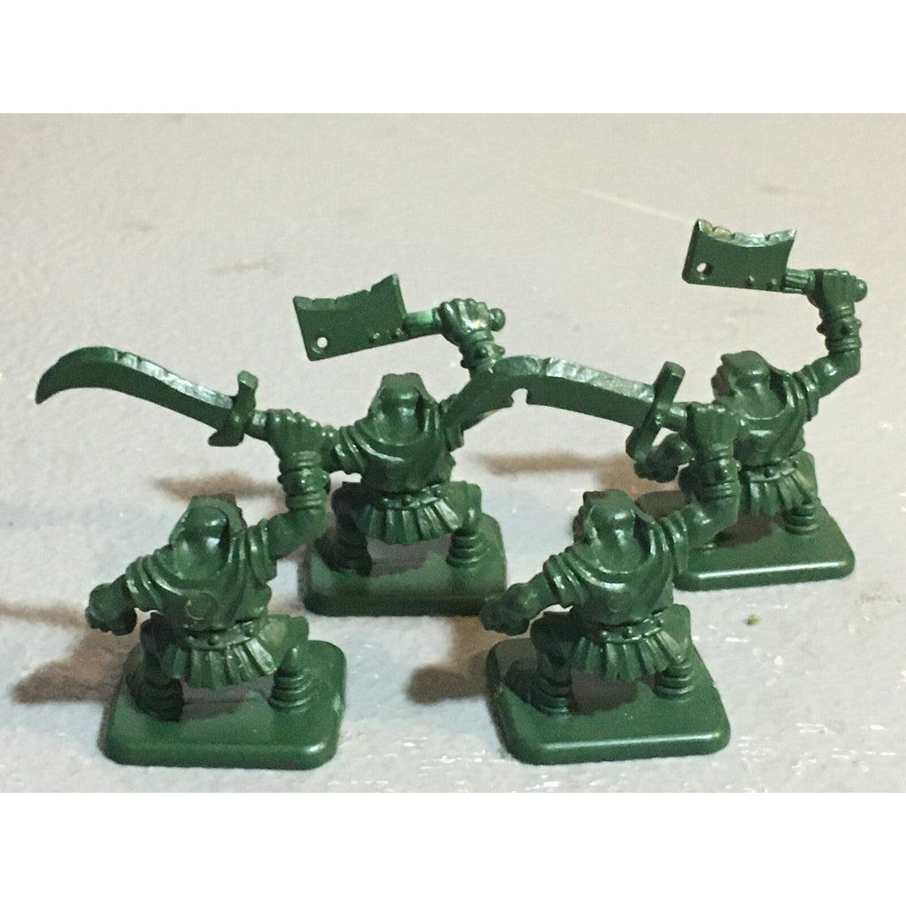 A6545 HEROQUEST SYSTEM MONSTERSORCS 4 PK MILTON BRADLEY 1990