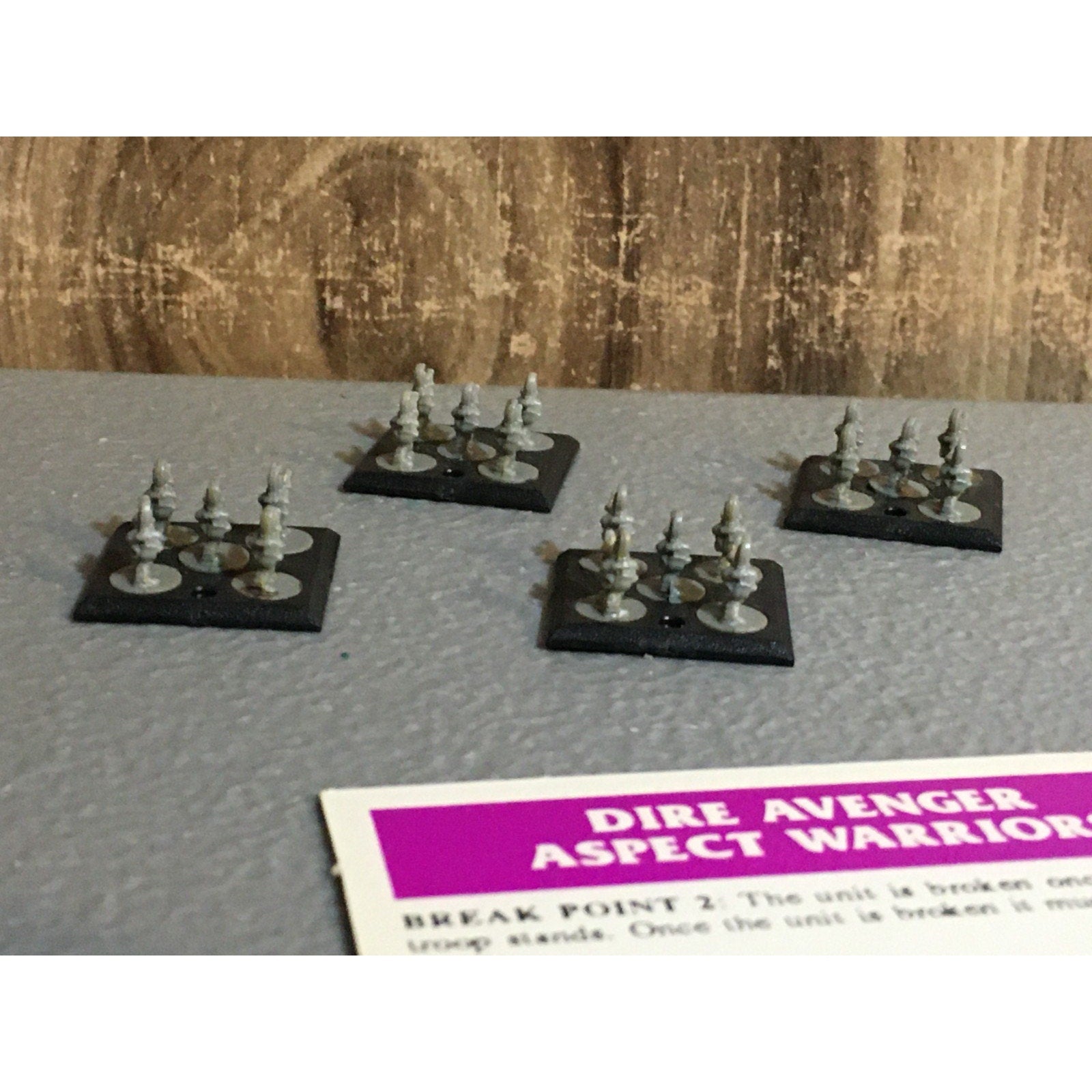 A29816 WARHAMMER 40K EPIC ELDAR CRAFTWORLDS DIRE AVENGERS ASPECT WARRIOR GW