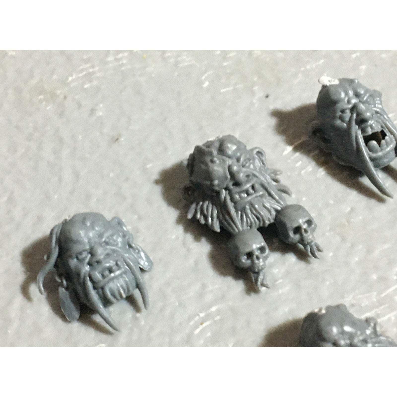 A22591 WARHAMMER FANTASY OGRE KINGDOMS BITS LOT HEADS GAMES WORKSHOP GW