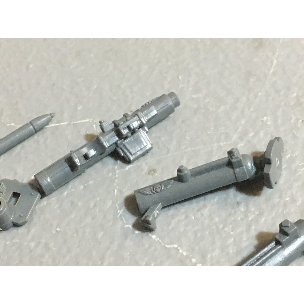 A17815 WARHAMMER 40K ASTRA IG GUARD HEAVY WEAPONS OPTS MISSILE MORTAR BITS LOT