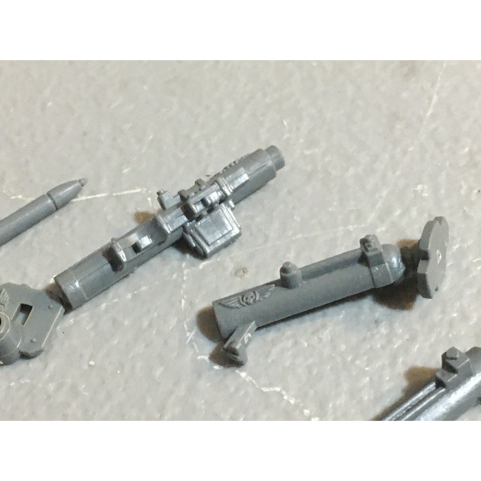 A17815 WARHAMMER 40K ASTRA IG GUARD HEAVY WEAPONS OPTS MISSILE MORTAR BITS LOT