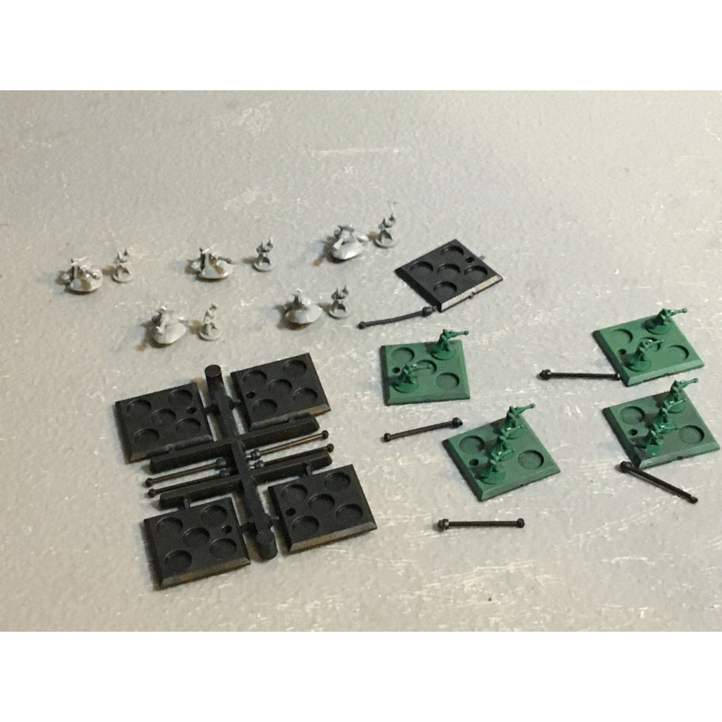 A25179 WARHAMMER 40K EPIC ELDAR CRAFTWORLDS 10 PC RANGERS + 5 ARTILLERY STANDS