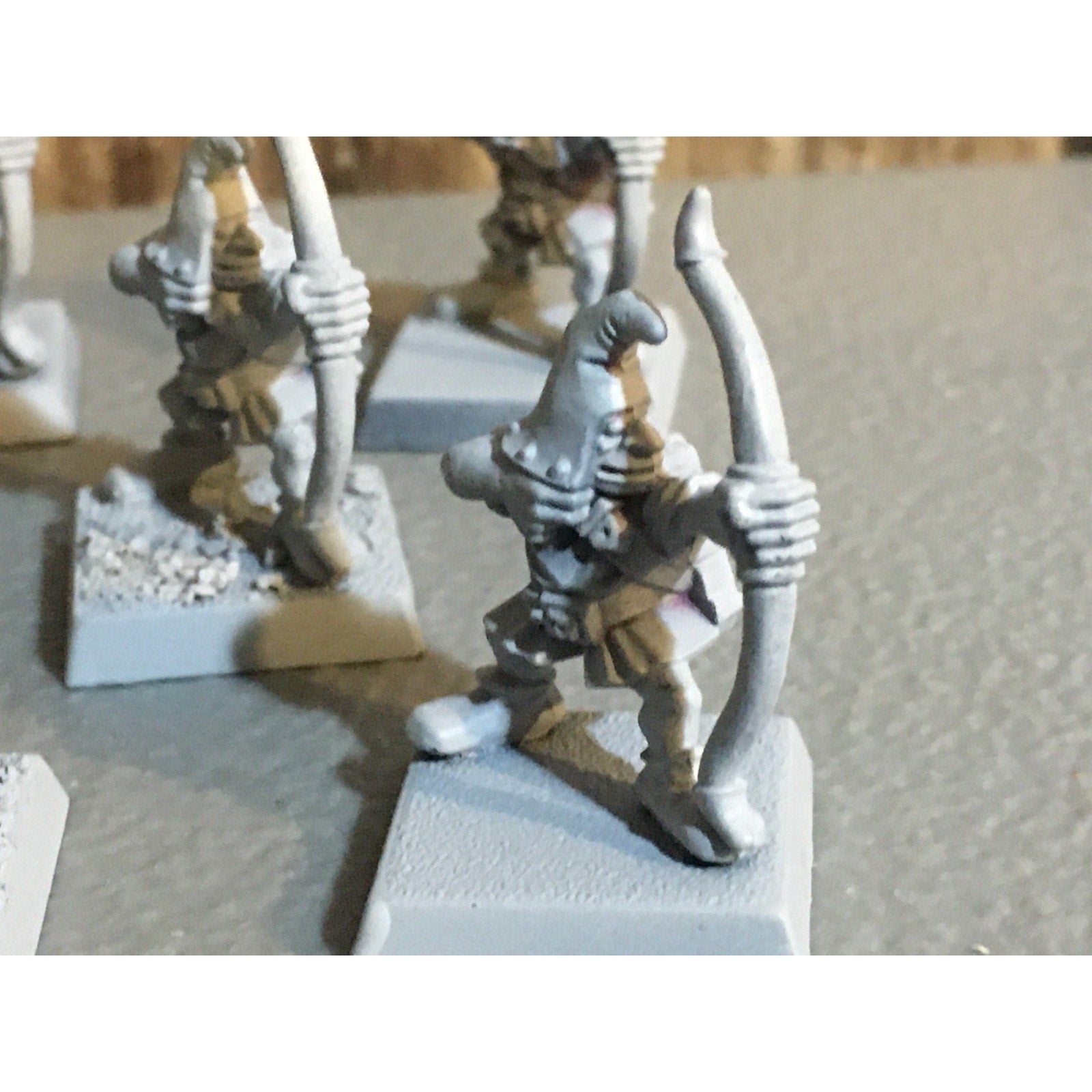 A32718 WARHAMMER FANTASY OLD WORLD ORCS & GOBLINS 4TH ED MONOPOSE NIGHT ARCHERS