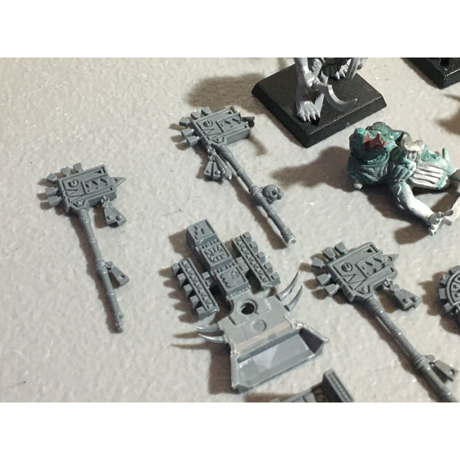 A22064 WARHAMMER FANTASY LIZARDMEN BITS & INCOMPLETET LOT SAURUS GAMES WORKSHOP