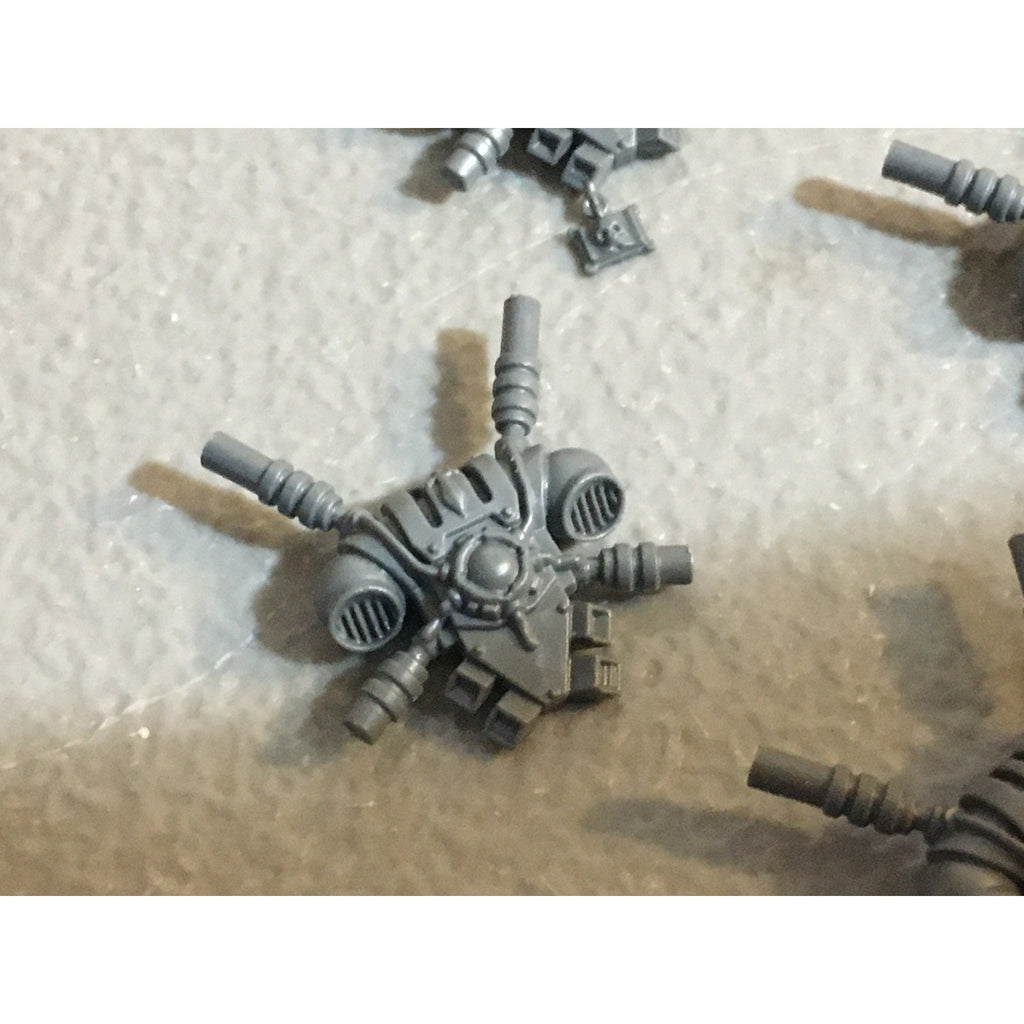 A29880 WARHAMMER 40K GREY KNIGHTS BITS LOT TELEPORTER BACKPACKS 10 PK GW