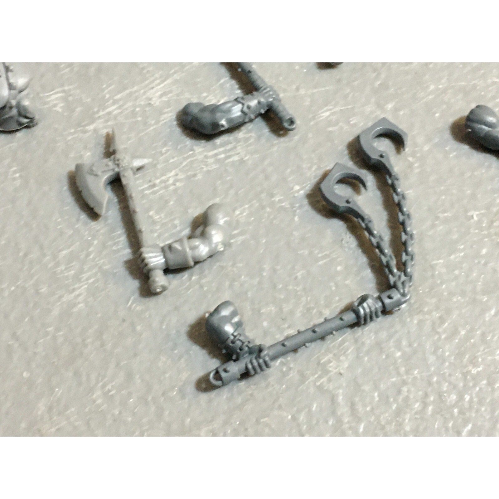 A23217 WARHAMMER FANTASY CHAOS MORTALS BITS LOT MARAUDERS WARRIORS GW