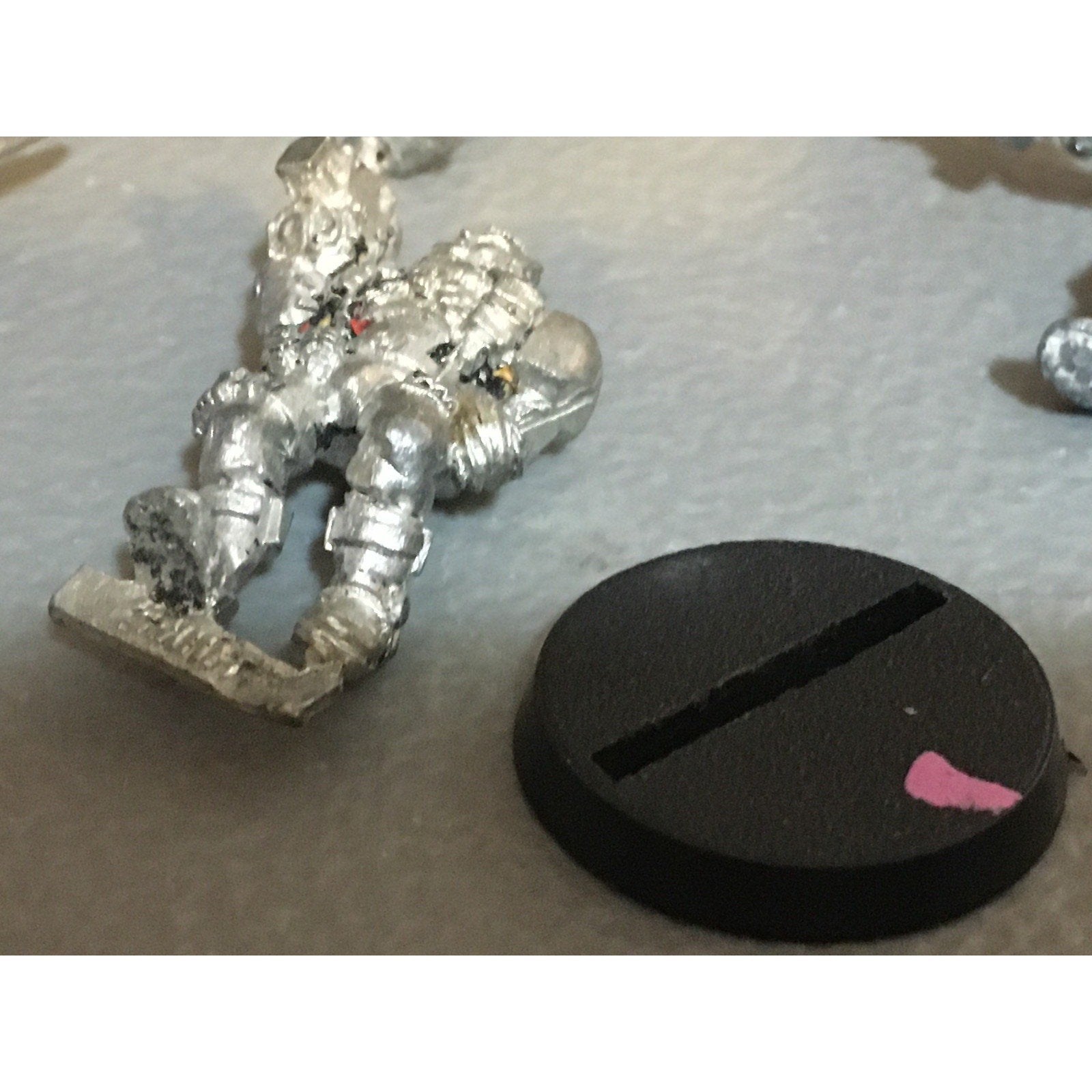 A33826 WARHAMMER 40K SPACE MARINES METAL SCOUT 4 PK 1 ARM CLIPPED GW