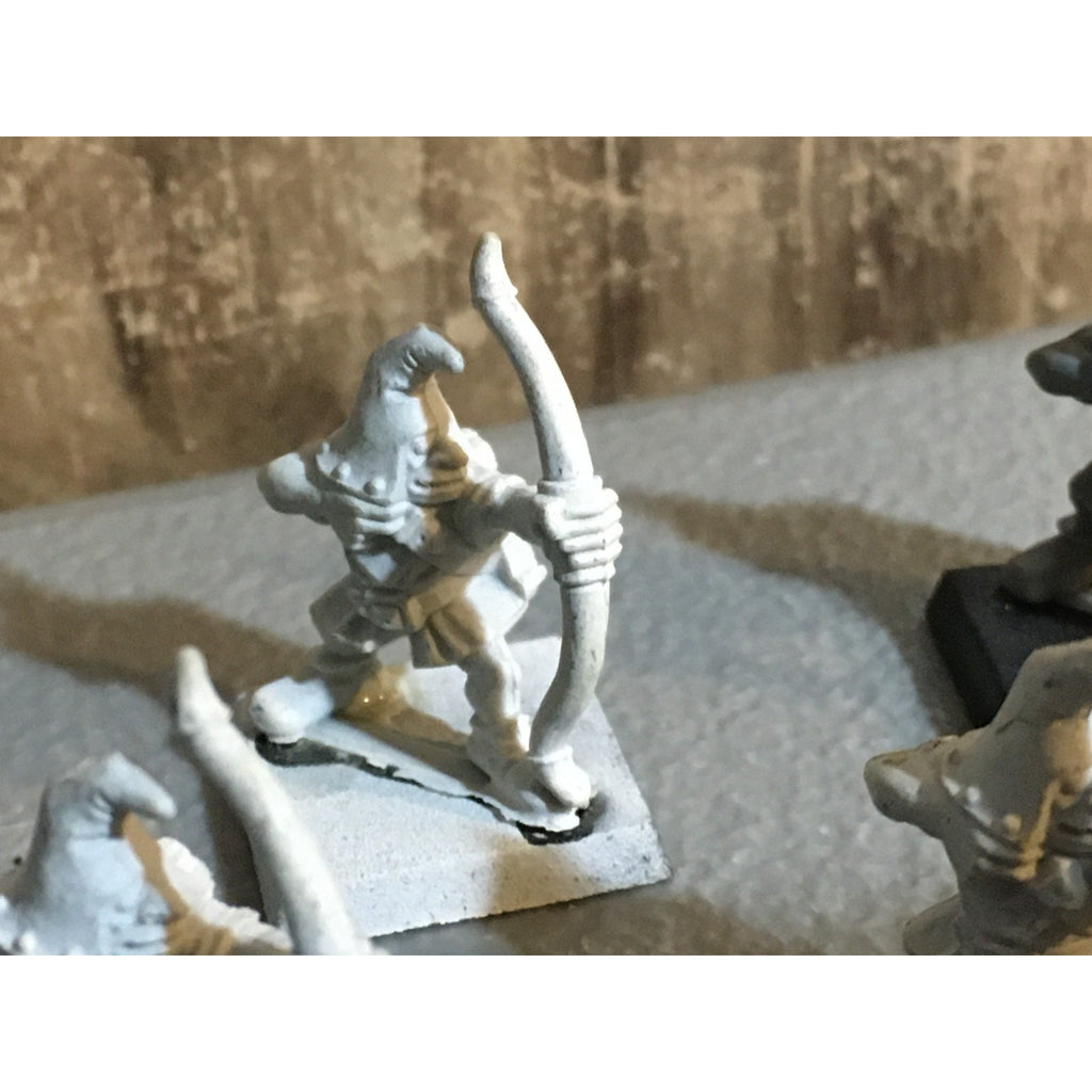 A31223 WARHAMMER FANTASY ORCS & GOBLINS 4TH ED MONOPOSE NIGHT GOBLIN ARCHERS GW