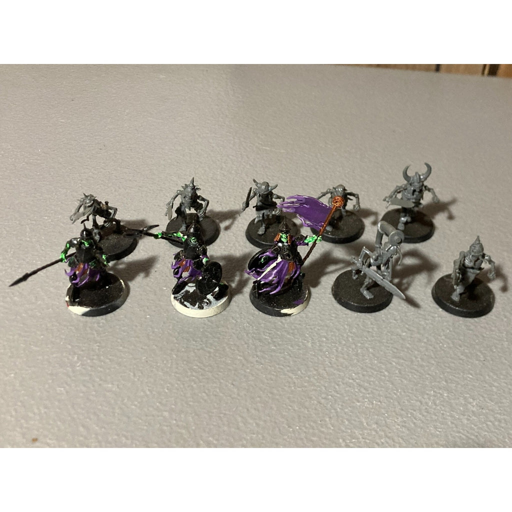 A19623 WARHAMMER FANTASY AOS SKELETON WARRIORS VAMPIRE COUNTS UNDEAD