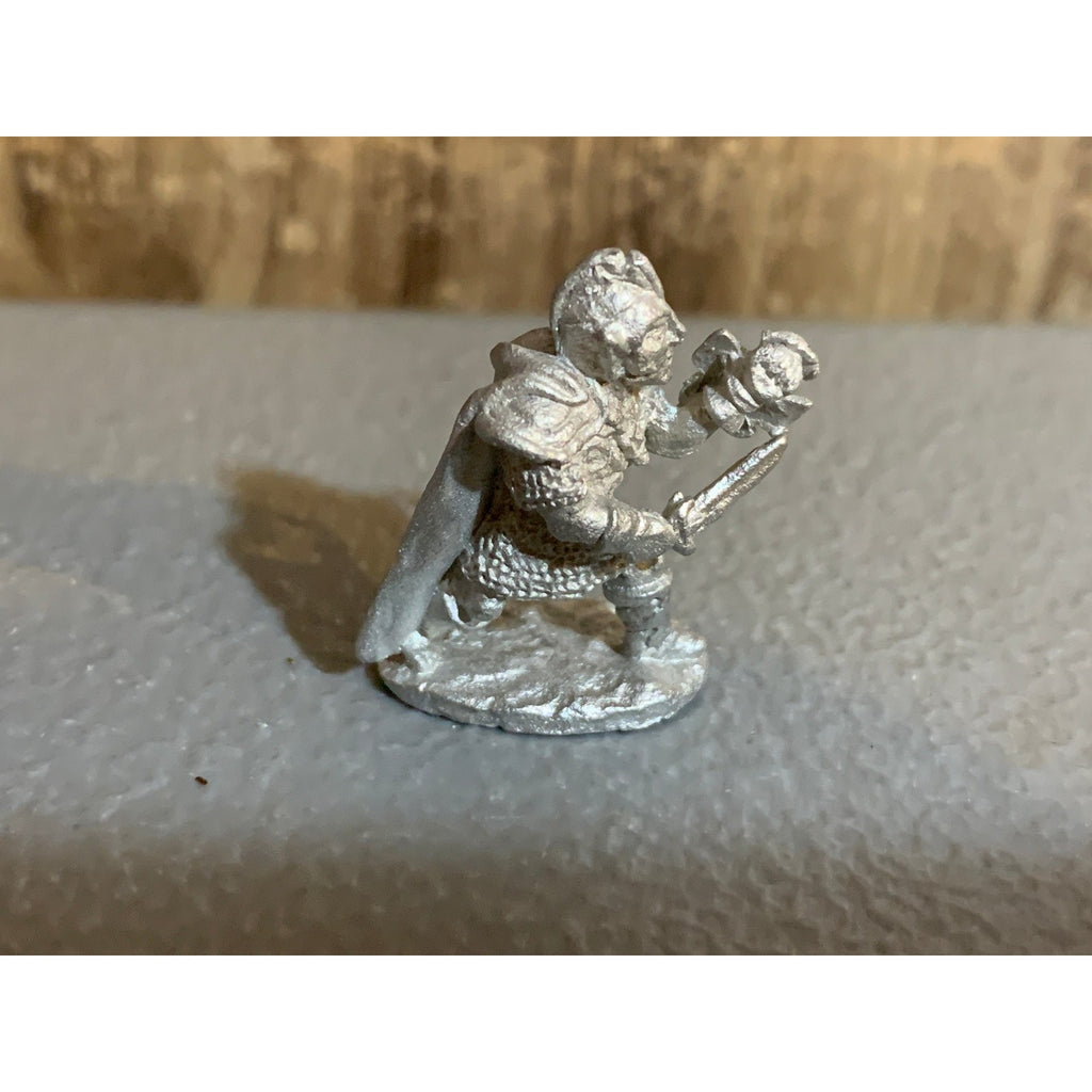 A30695 1ST ED CITADEL WARHAMMER DARK ELF METAL VARD DEMONSLAYER CHAMPION