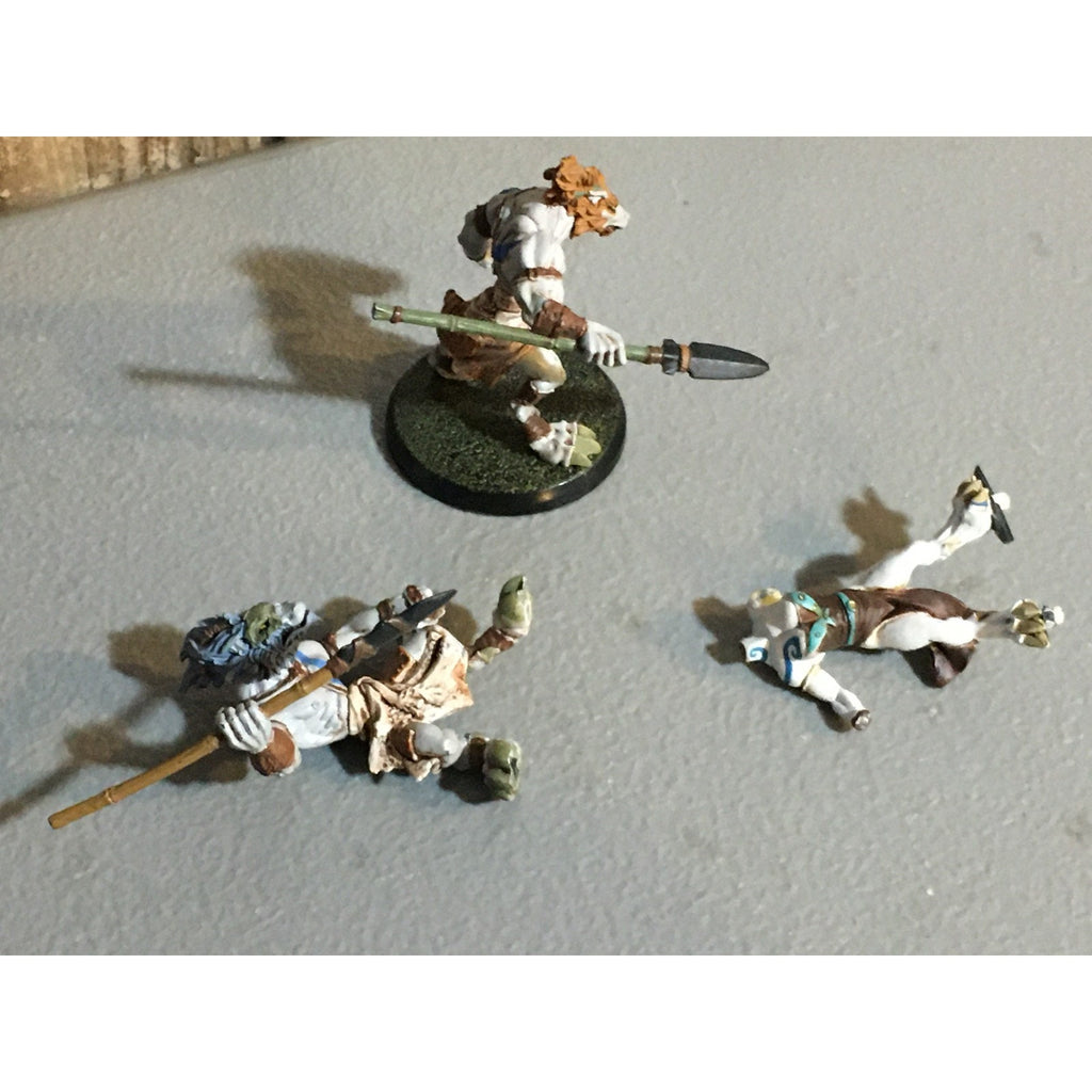 A32517 RACKHAM CONFRONTATION WOLFEN PLASTIC INCOMPLETET 3 PK