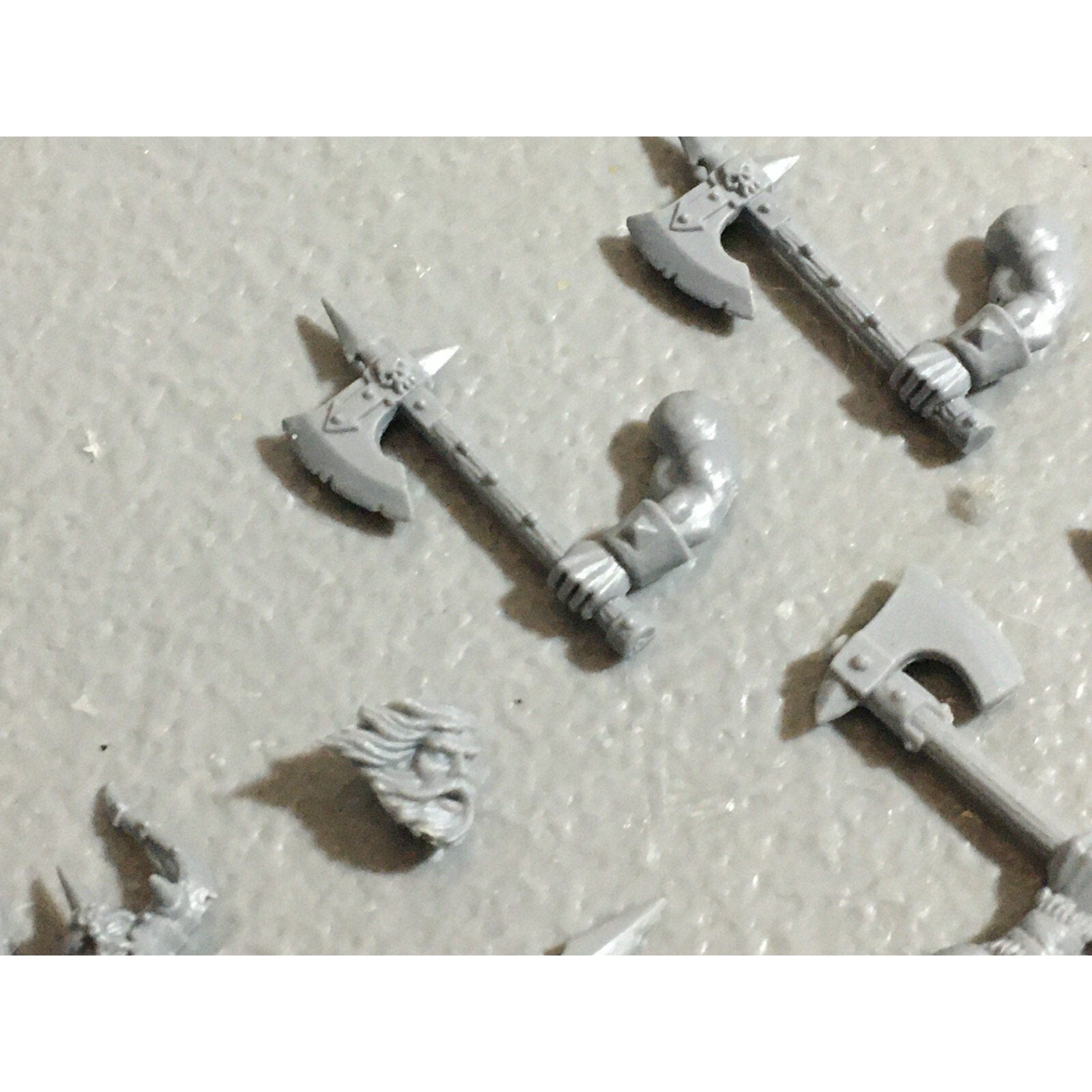 A22178 WARHAMMER FANTASY CHAOS MORTALS BITS LOT MIXED MARAUDER COMMAND & ARMS GW
