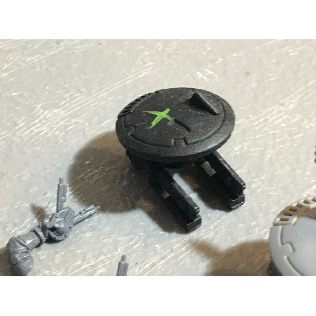 A23029 WARHAMMER 40K TAU EMPIRE BITS LOT FIRE WARRIORS GUNS DRONES GW